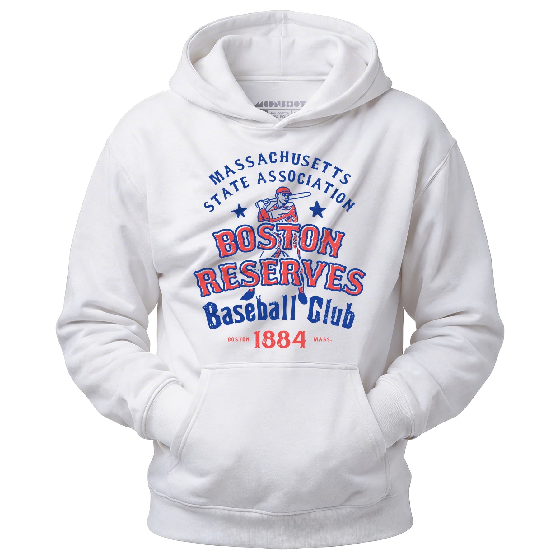 Boston Reserves - Massachusetts - Vintage Defunct Baseball Teams - Unisex Hoodie