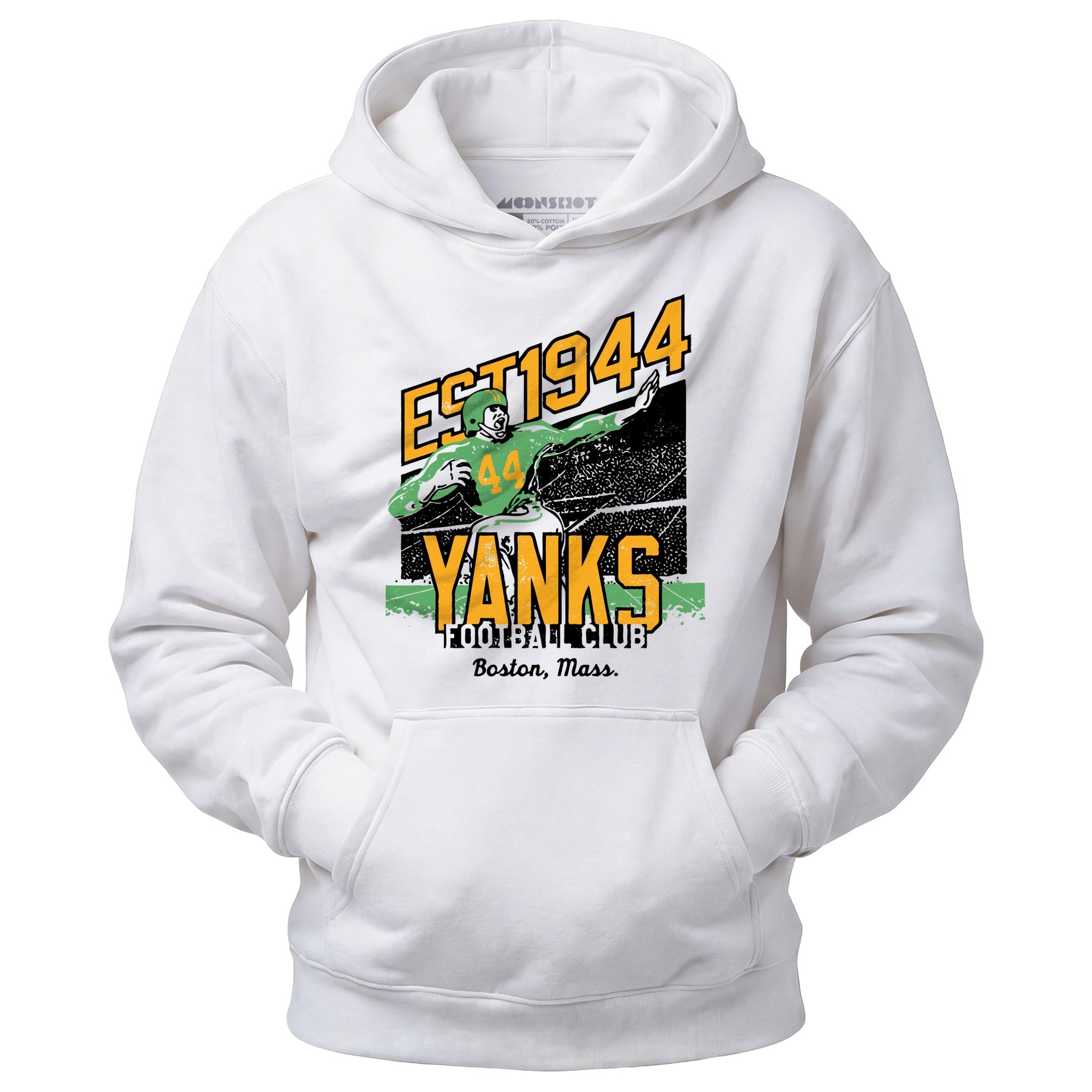 Boston Yanks - Massachusetts - Vintage Defunct Football Teams - Unisex Hoodie