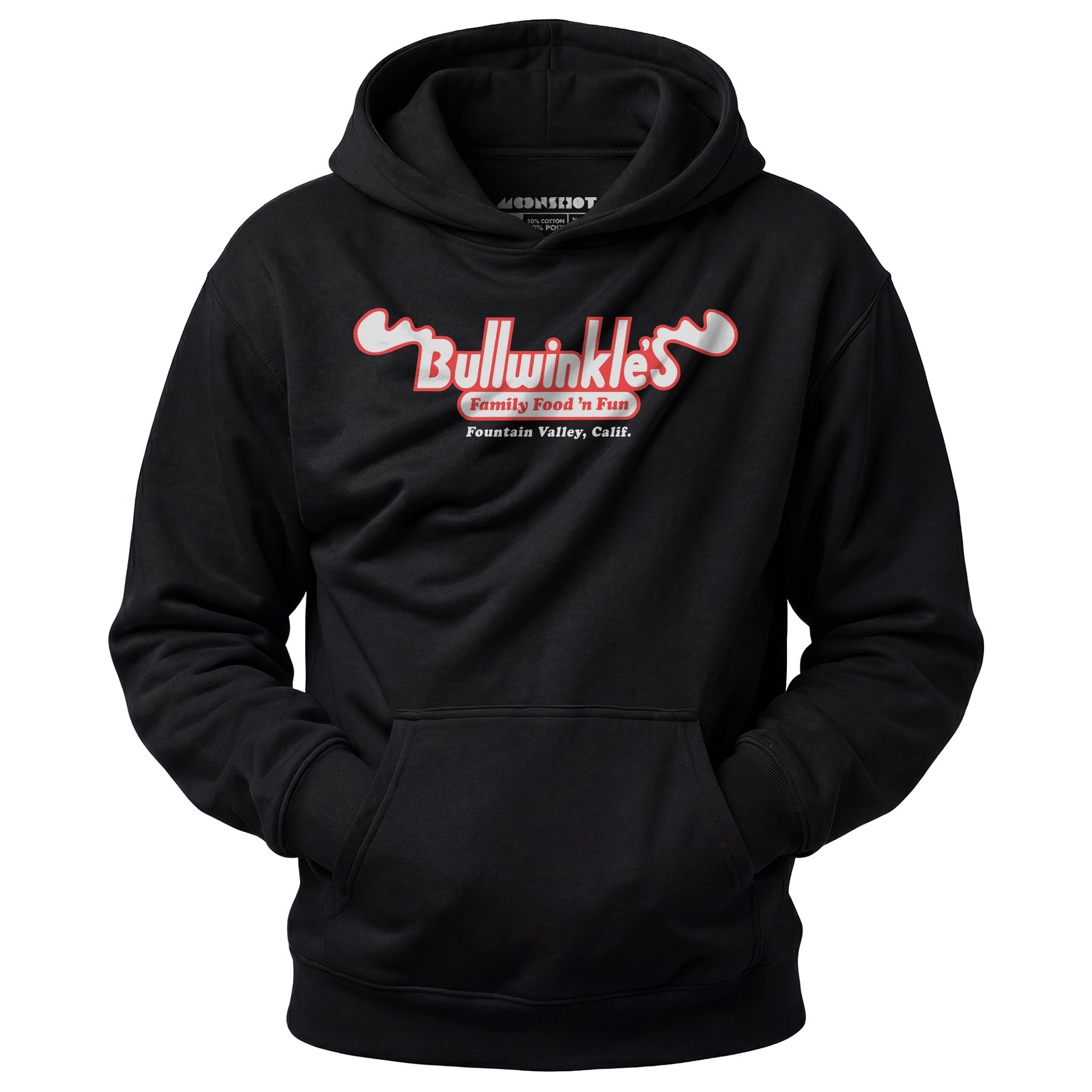 Bullwinkles - Fountain Valley, CA - Vintage Amusement Park - Unisex Hoodie