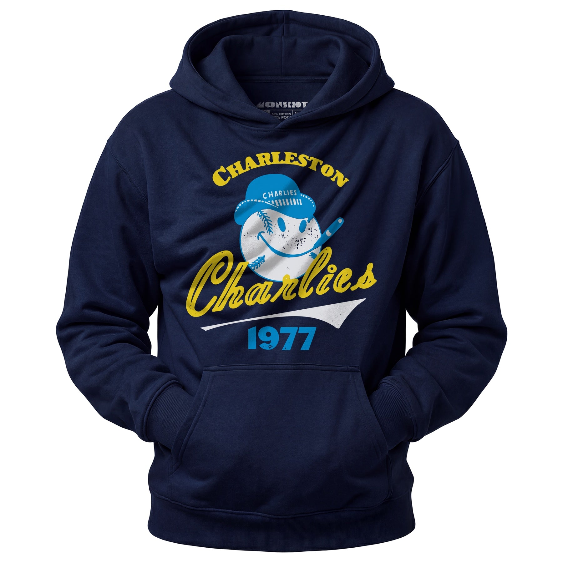 Charleston Charlies - West Virginia - Vintage Defunct Baseball Teams - Unisex Hoodie