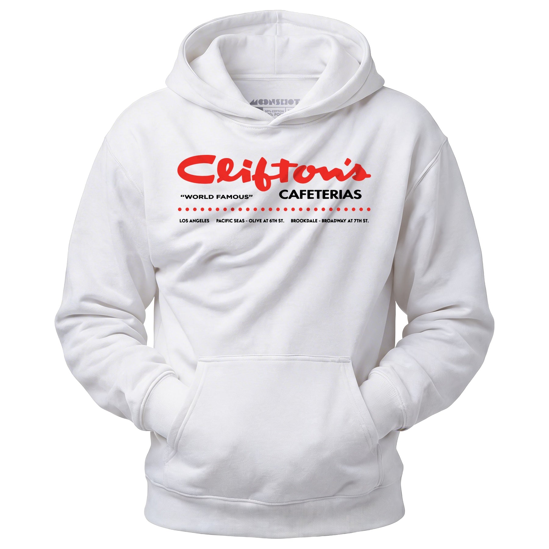 Clifton's Cafeterias - Los Angeles, CA - Vintage Restaurant - Unisex Hoodie