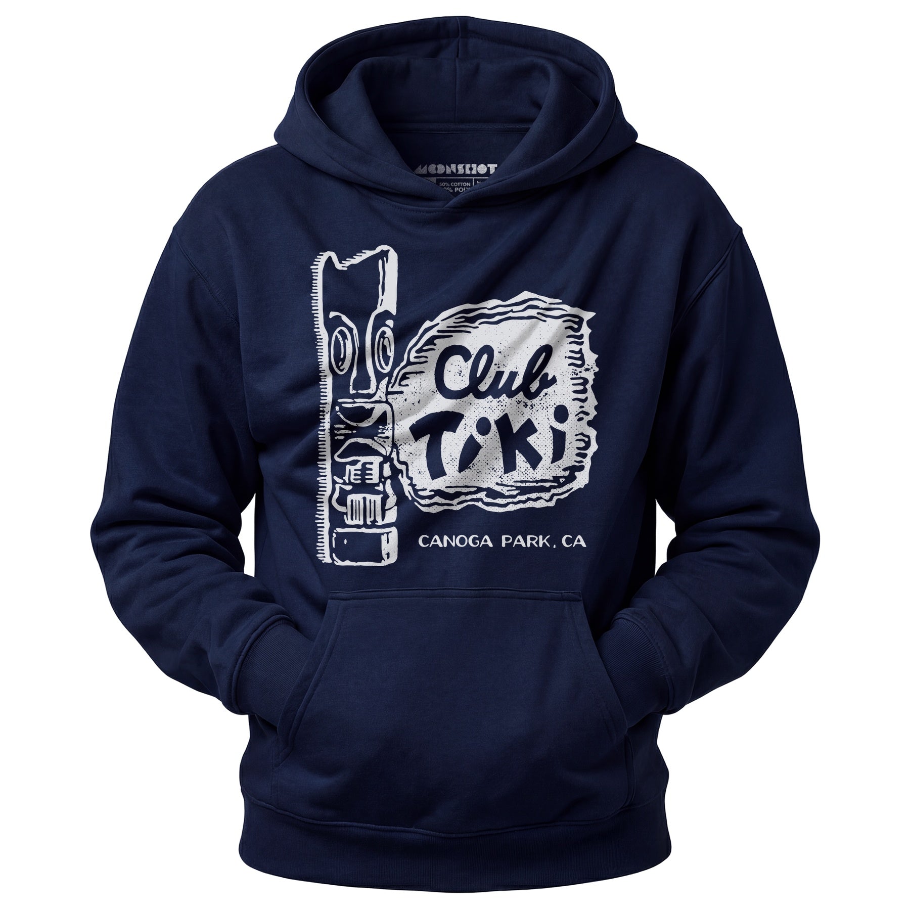 Club Tiki - Canoga Park, CA - Vintage Tiki Bar - Unisex Hoodie