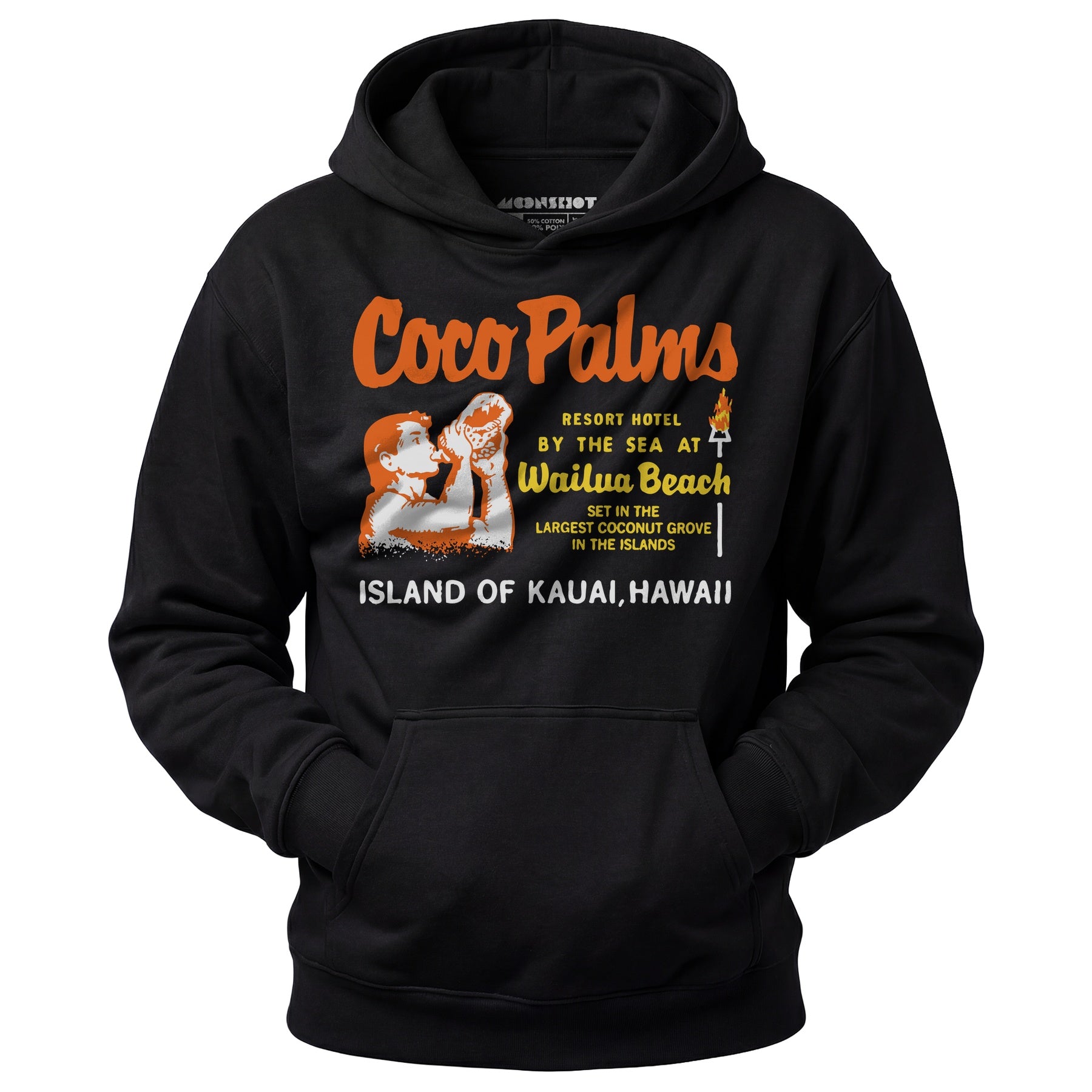 Coco Palms v2 - Hawaii - Vintage Tiki Bar - Unisex Hoodie