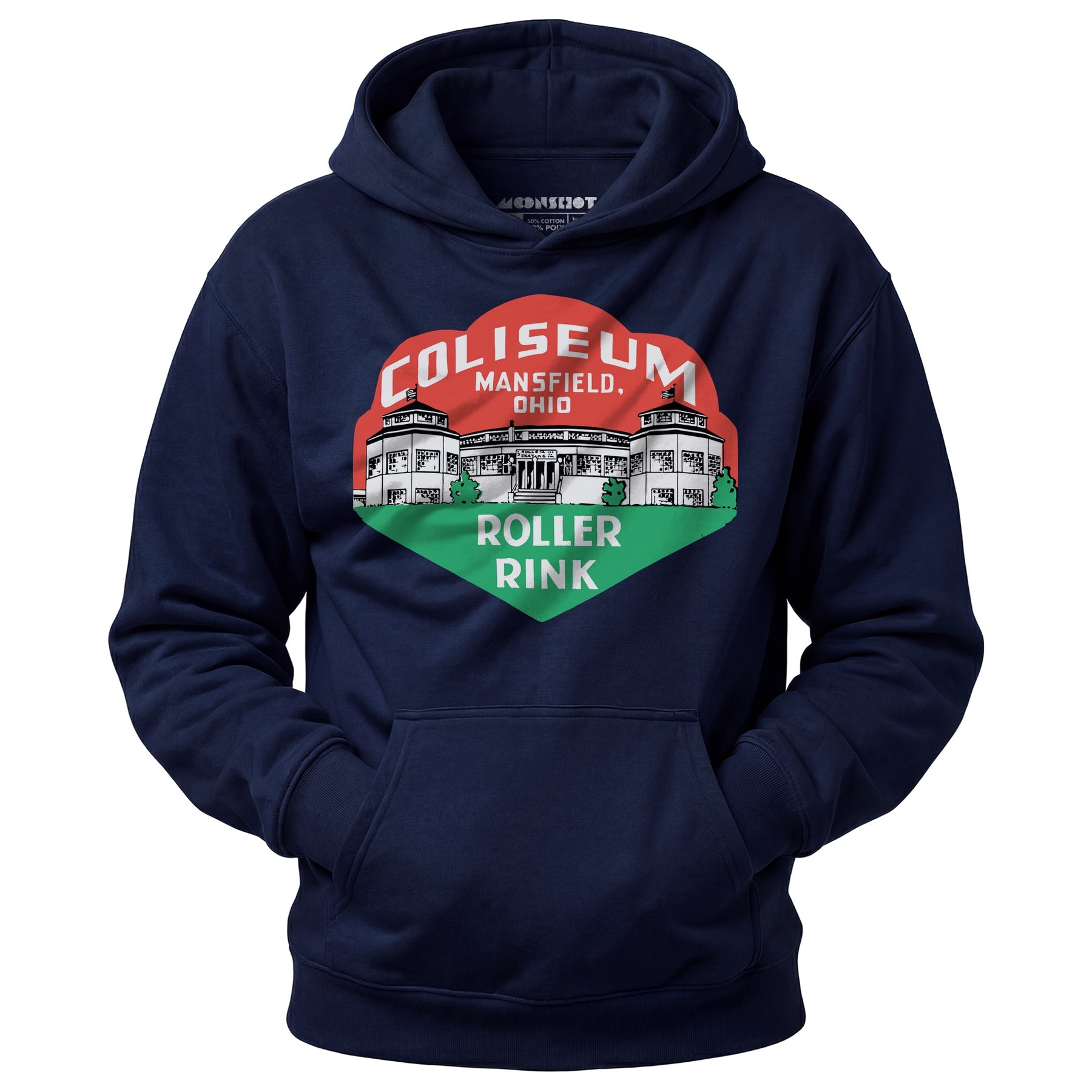 Coliseum - Mansfield, OH - Vintage Roller Rink - Unisex Hoodie