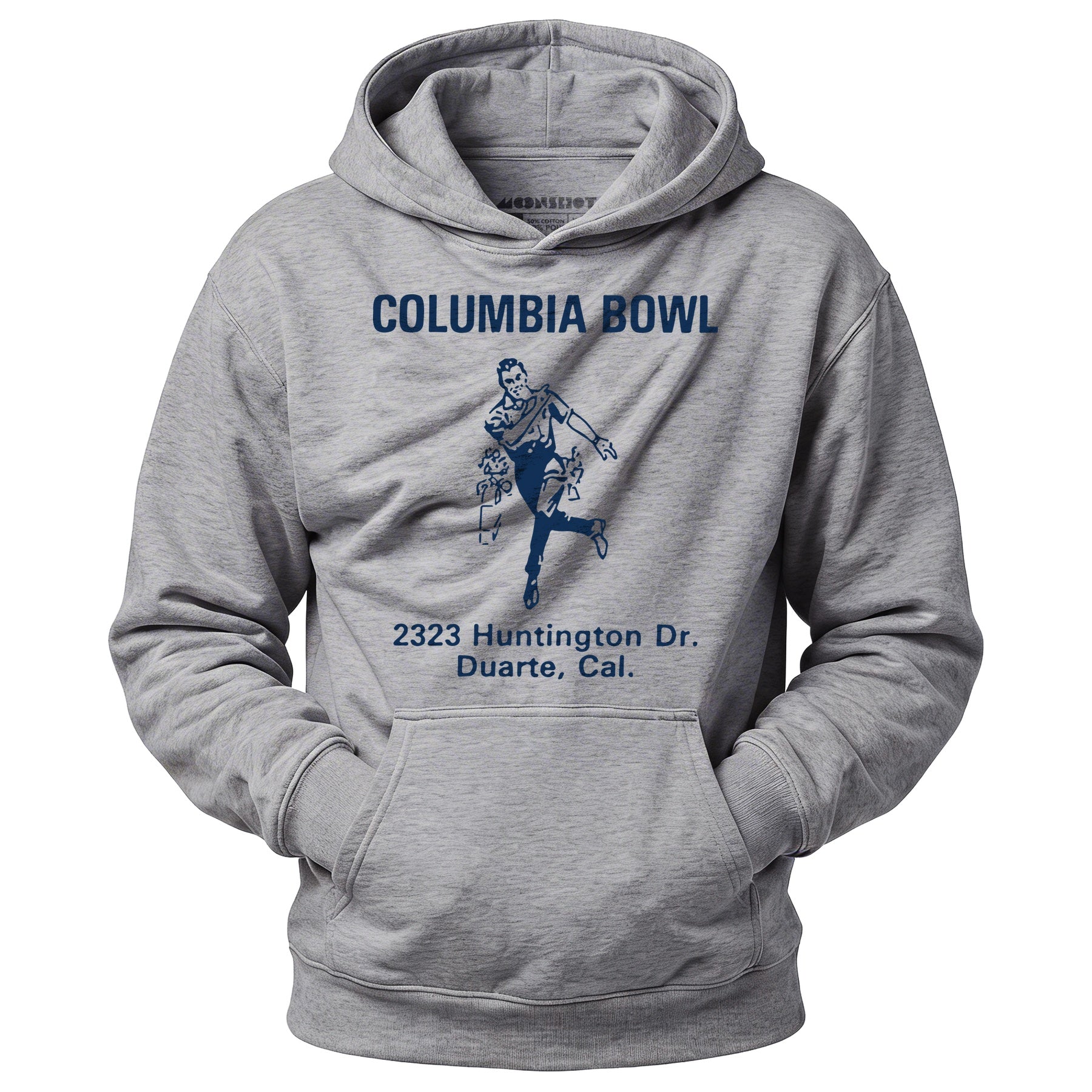 Columbia Bowl - Duarte, CA - Vintage Bowling Alley - Unisex Hoodie
