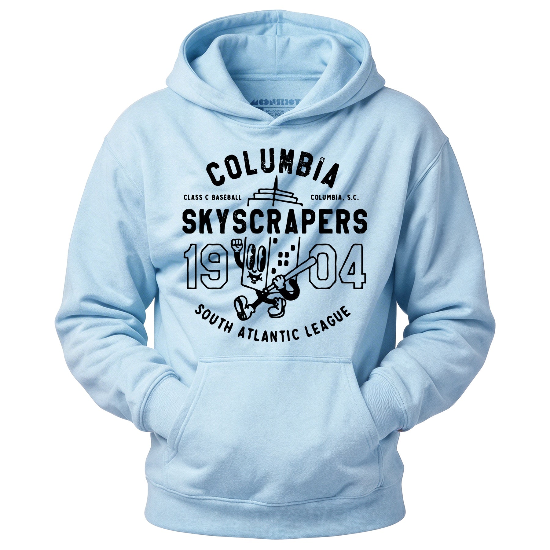 Columbia Skyscrapers - South Carolina - Vintage Defunct Baseball Teams - Unisex Hoodie