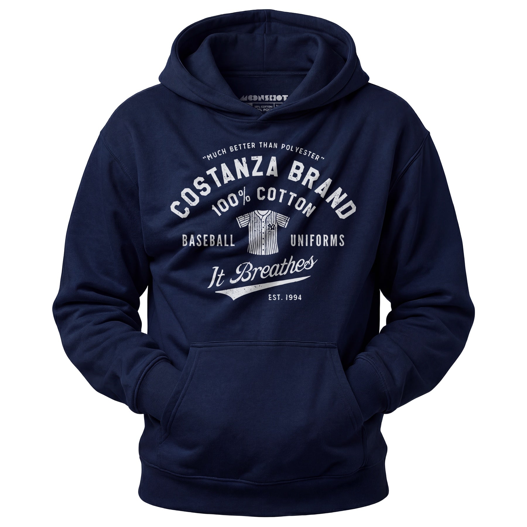 Costanza Brand Cotton Baseball Uniforms - Unisex Hoodie