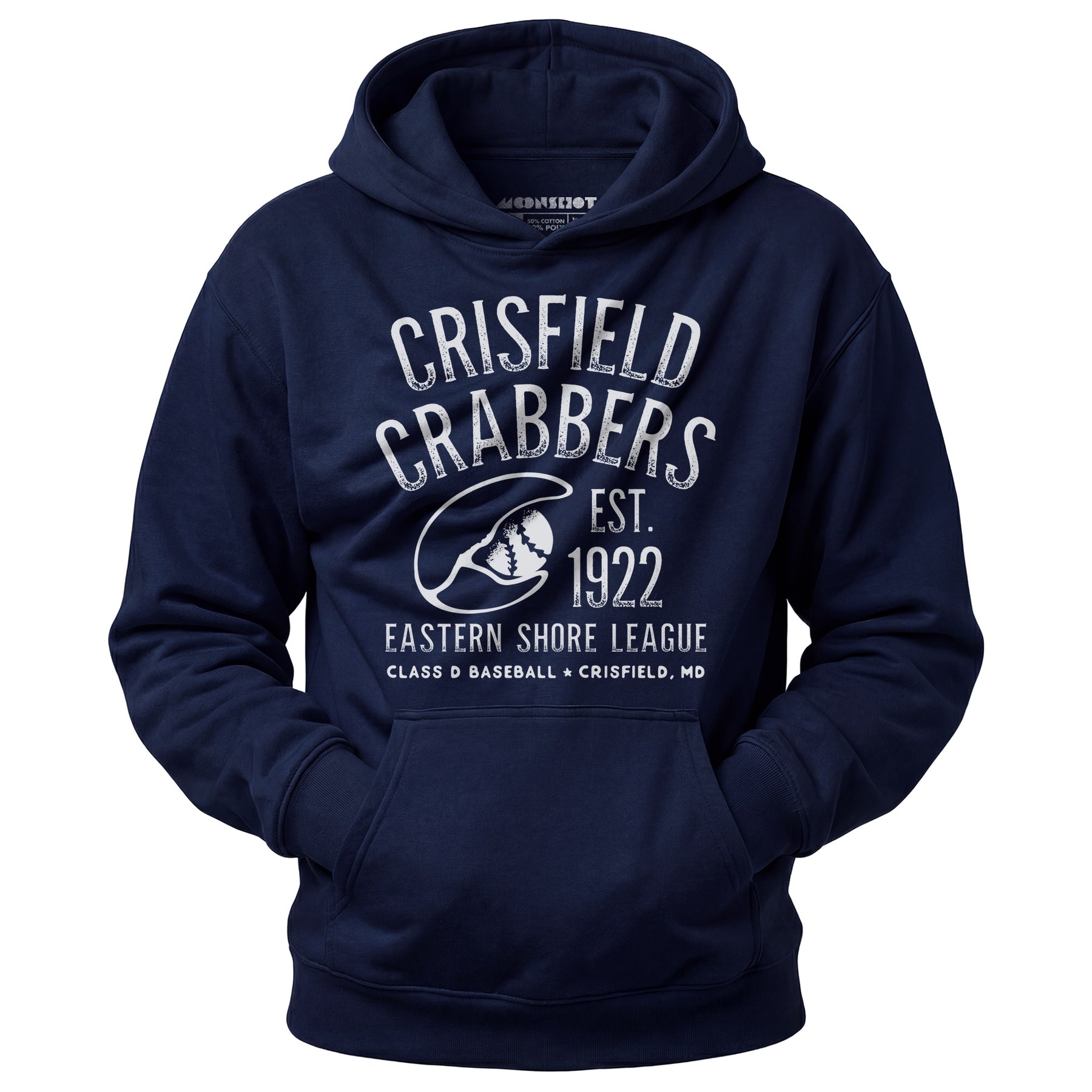 Crisfield Crabbers - Maryland - Vintage Defunct Baseball Teams - Unisex Hoodie