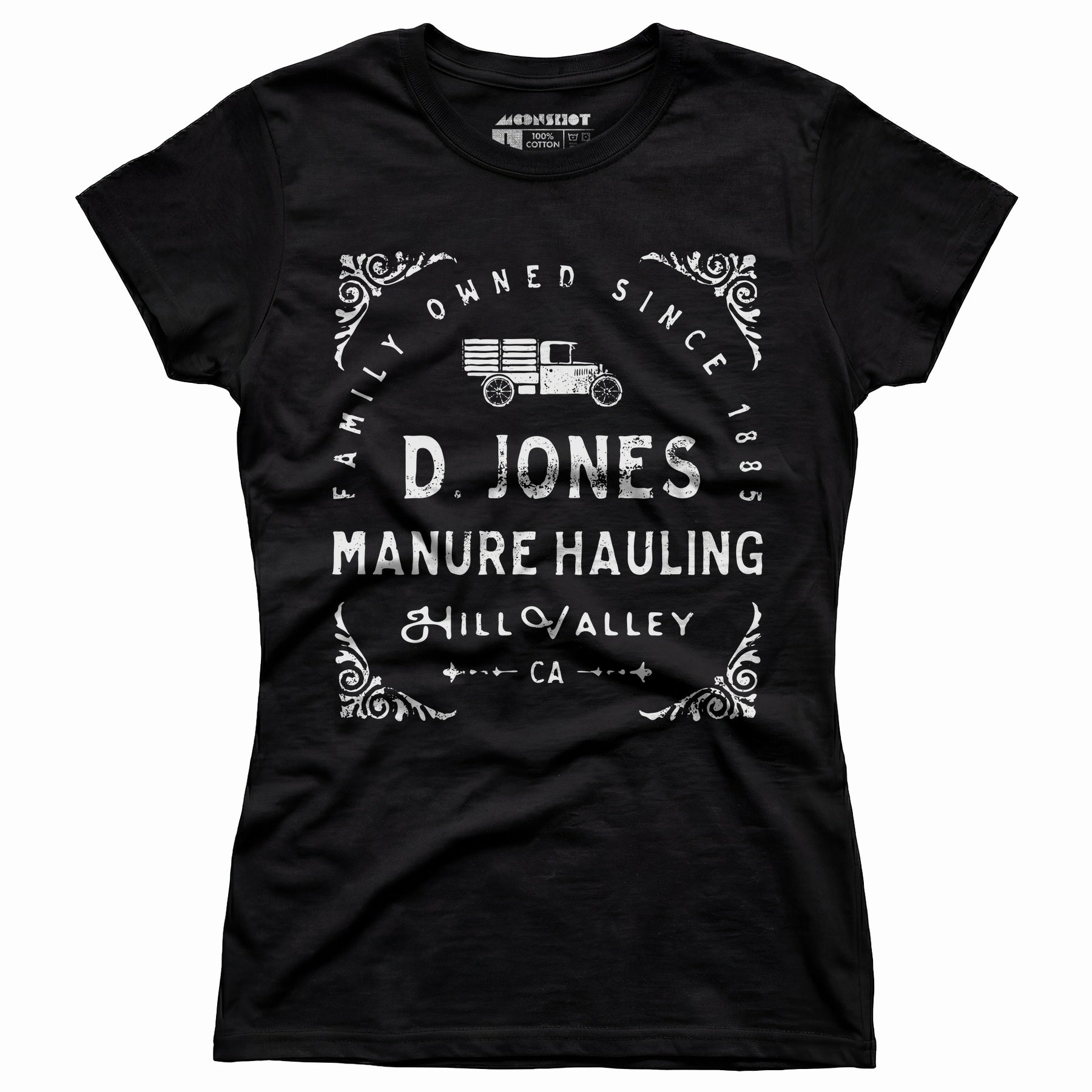 D. Jones Manure Hauling - Hill Valley - Women's T-Shirt