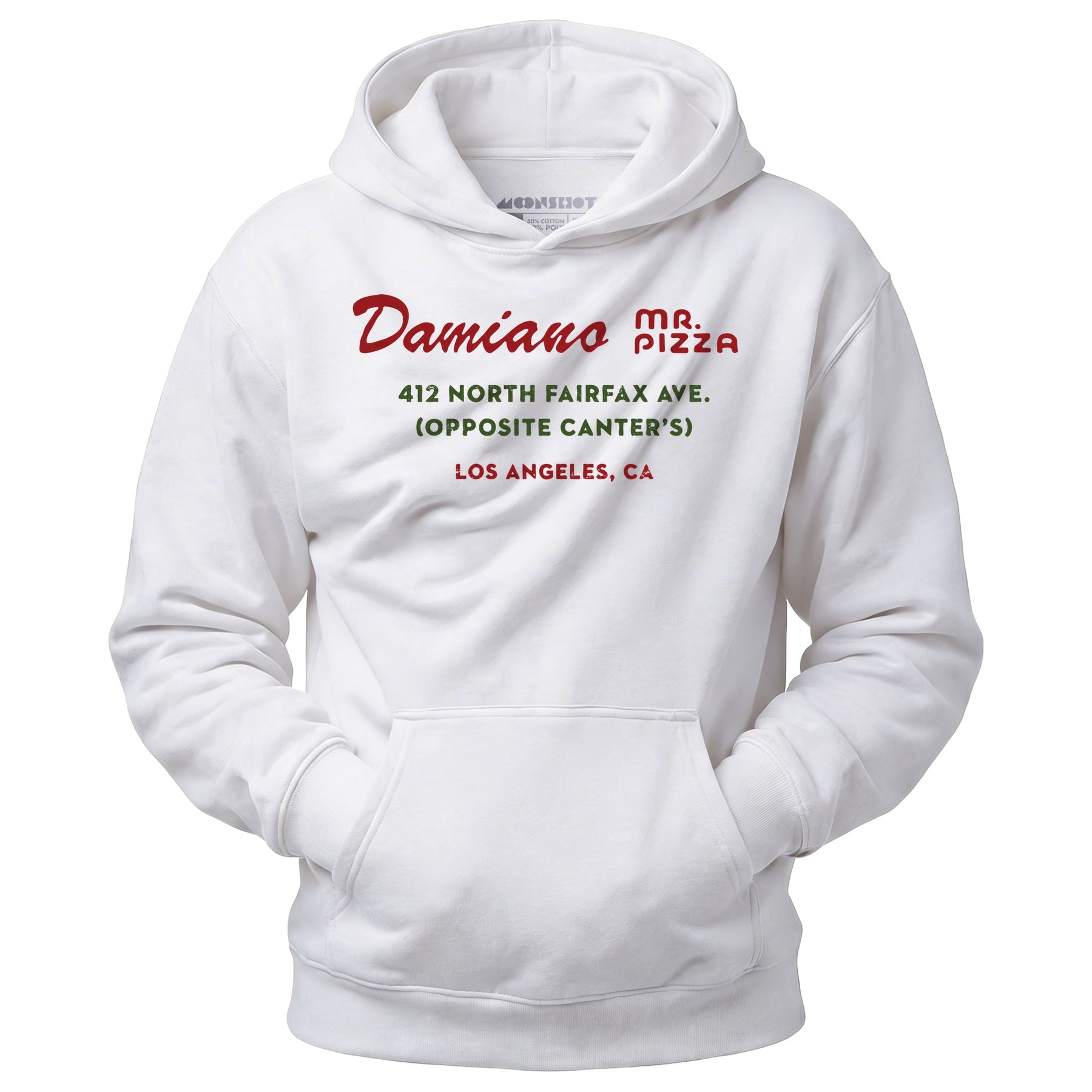Damiano Mr. Pizza - Los Angeles, CA - Vintage Restaurant - Unisex Hoodie