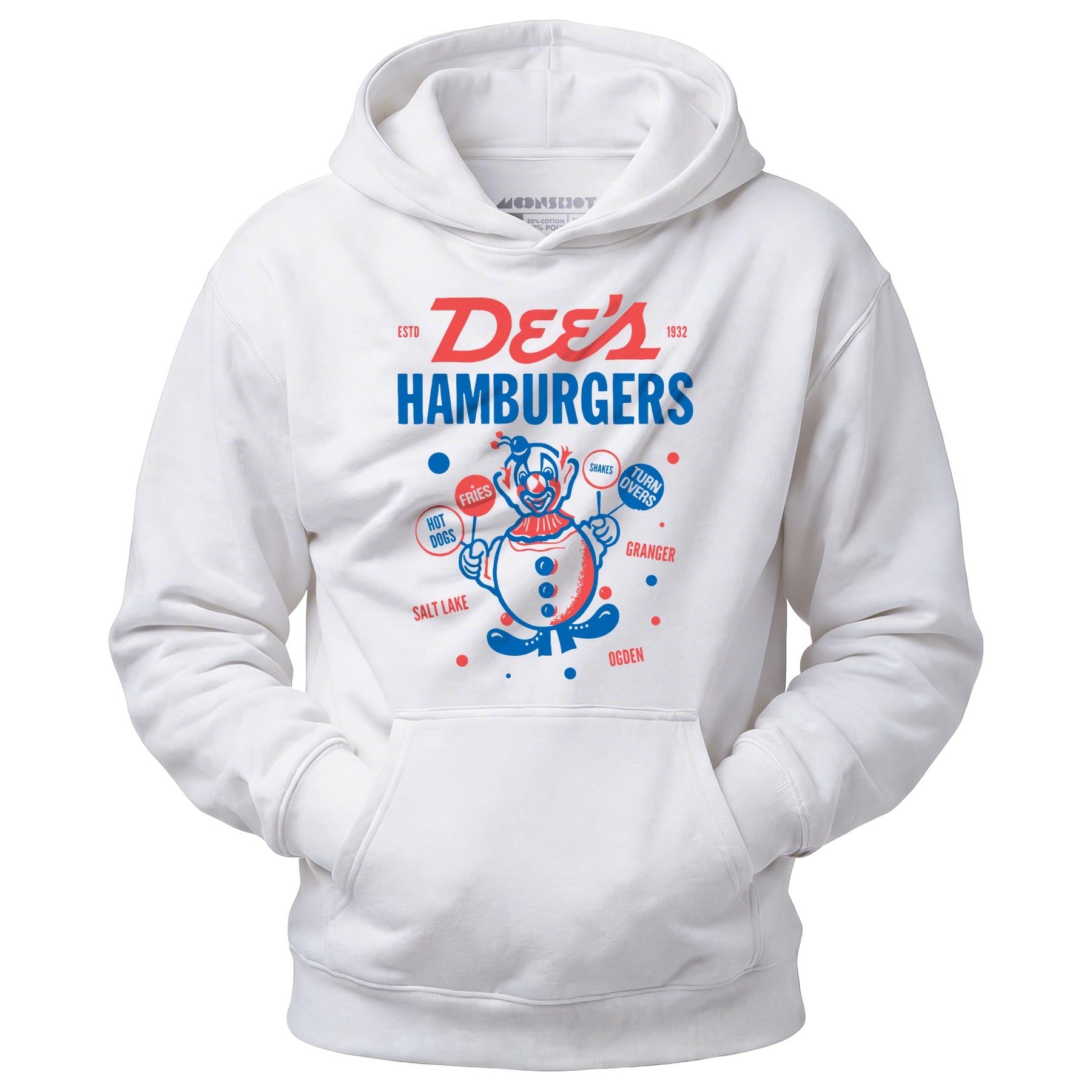 Dee's Hamburgers - Salt Lake City, UT - Vintage Restaurant - Unisex Hoodie