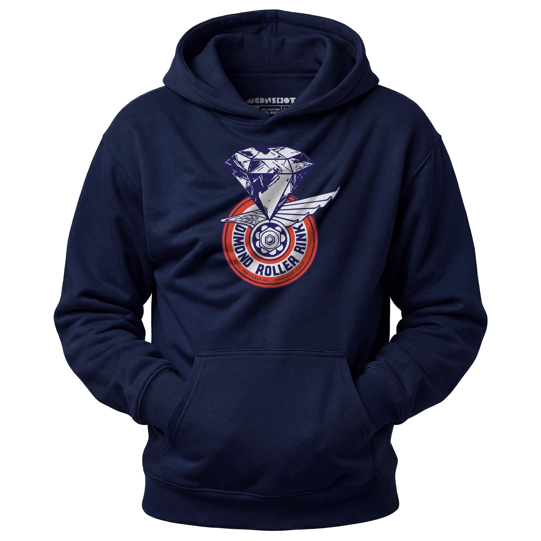 Dimond Roller Rink - Oakland, CA - Vintage Roller Rink - Unisex Hoodie
