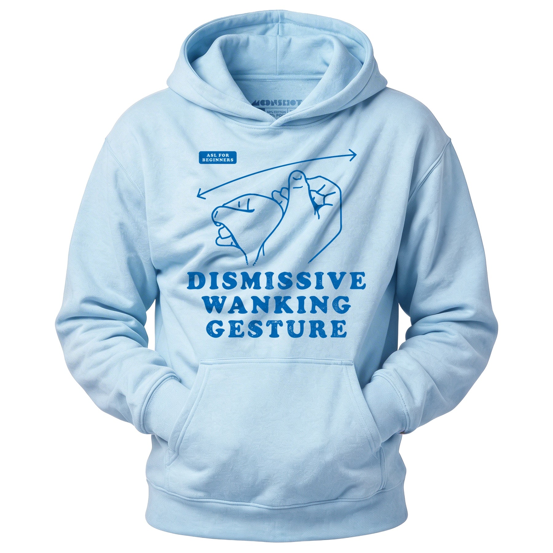 Dismissive Wanking Gesture - Unisex Hoodie