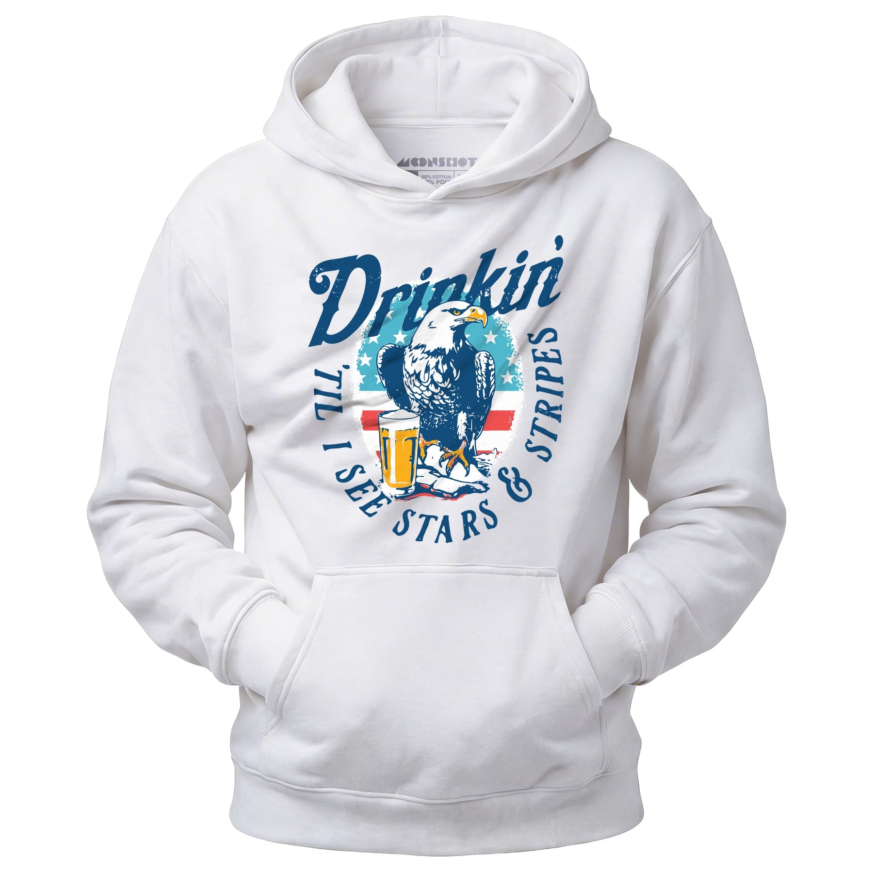 Drinkin' 'Til I See Stars & Stripes - Unisex Hoodie