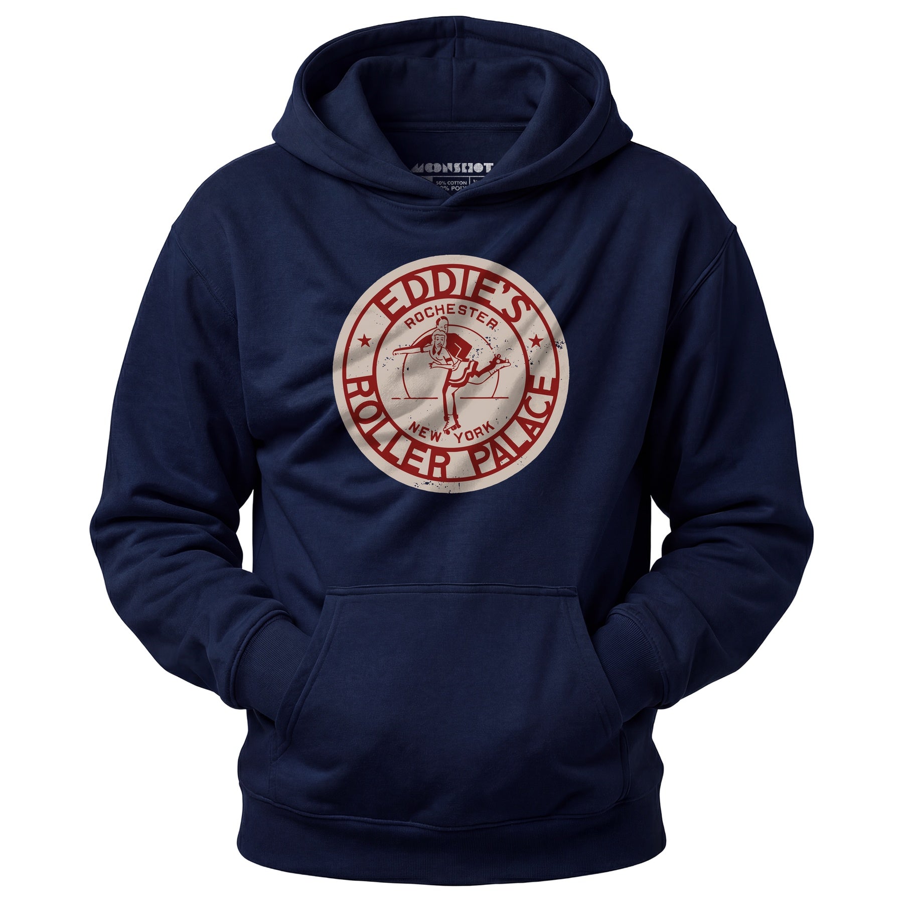 Eddie's Roller Palace - Rochester, NY - Vintage Roller Rink - Unisex Hoodie