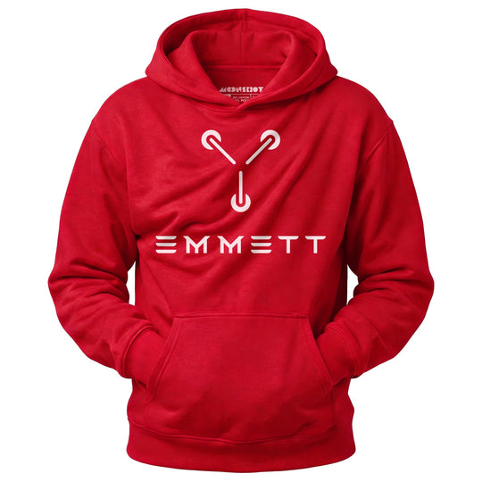Emmett - Doc Brown Tesla Mashup - Unisex Hoodie