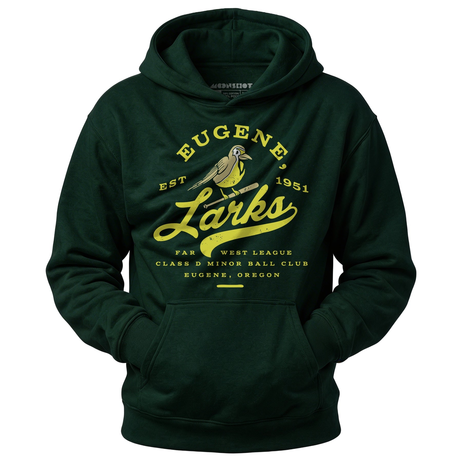 Eugene Larks - Oregon - Vintage Defunct Baseball Teams - Unisex Hoodie