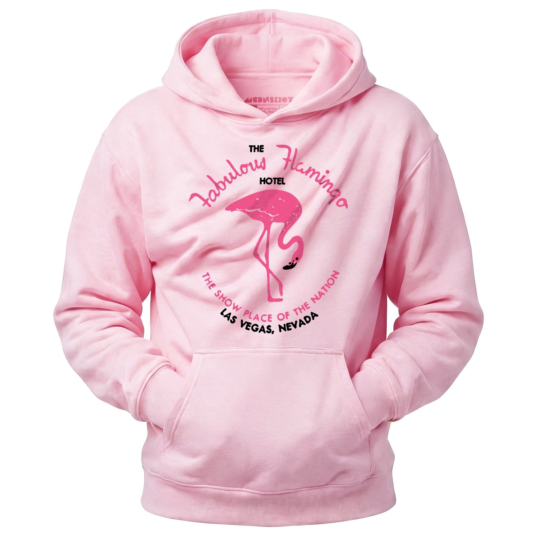 Fabulous Flamingo Hotel - Vintage Las Vegas - Unisex Hoodie