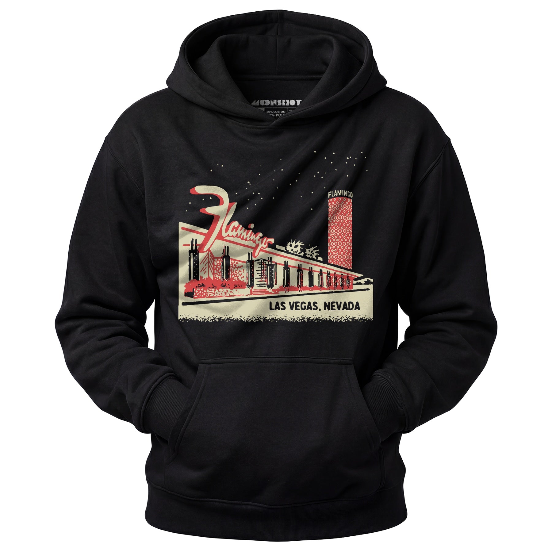 Flamingo Hotel Retro Vintage Las Vegas - Unisex Hoodie