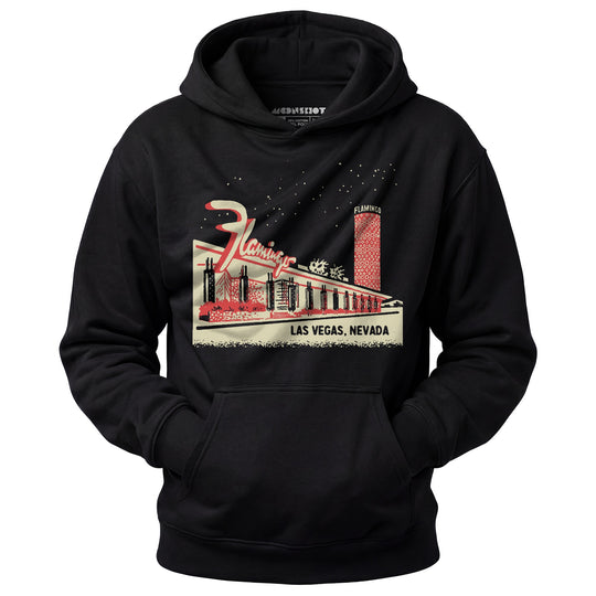Flamingo Hotel Retro Vintage Las Vegas - Unisex Hoodie