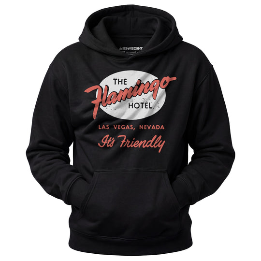 Flamingo Hotel v2 - Vintage Las Vegas - Unisex Hoodie