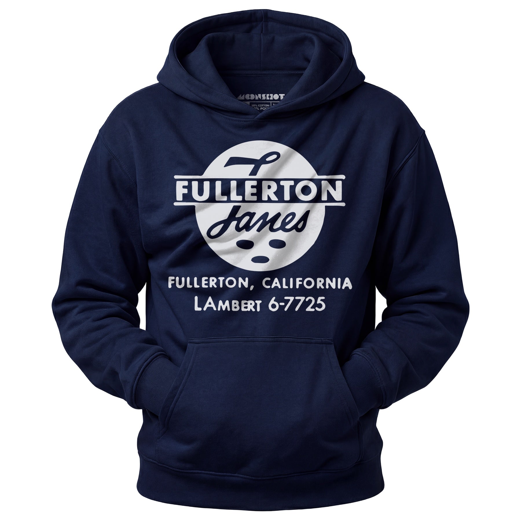 Fullerton Lanes - Fullerton, CA - Vintage Bowling Alley - Unisex Hoodie