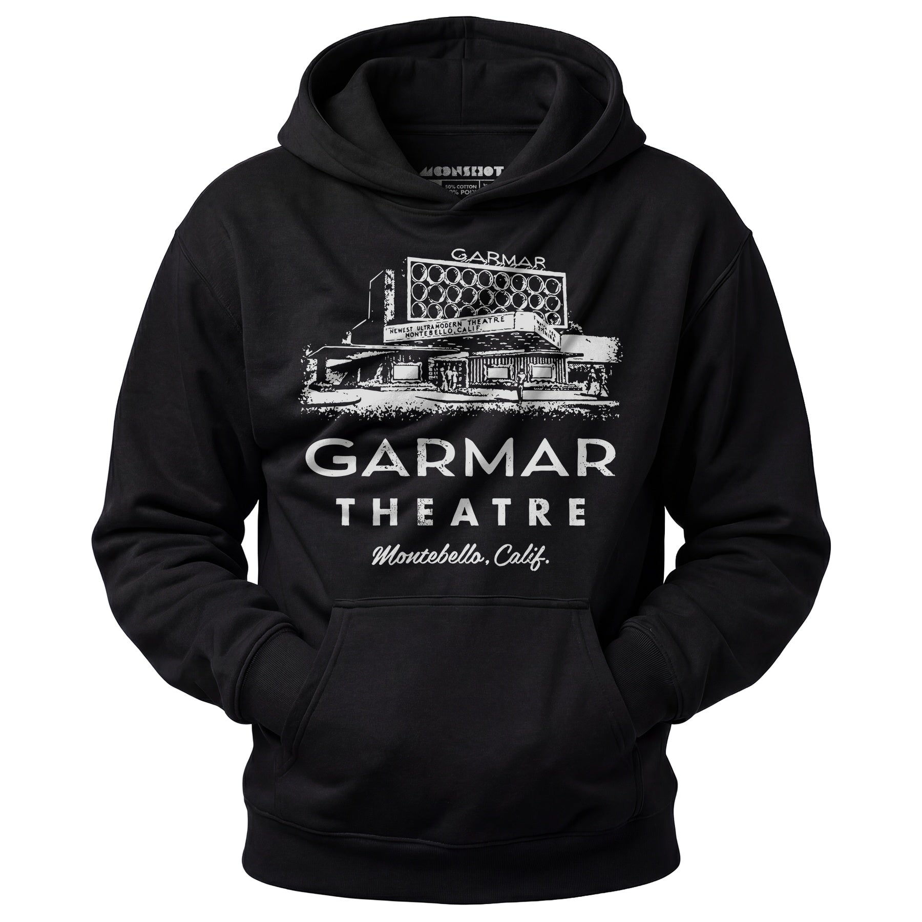 Garmar Theatre - Montebello, CA - Vintage Theatre - Unisex Hoodie