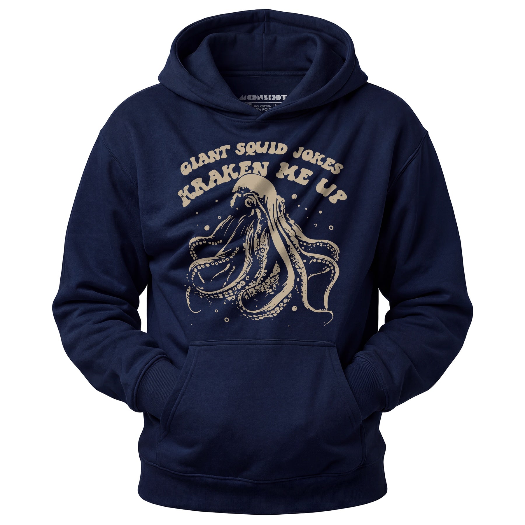 Giant Squid Jokes Kraken Me Up - Unisex Hoodie