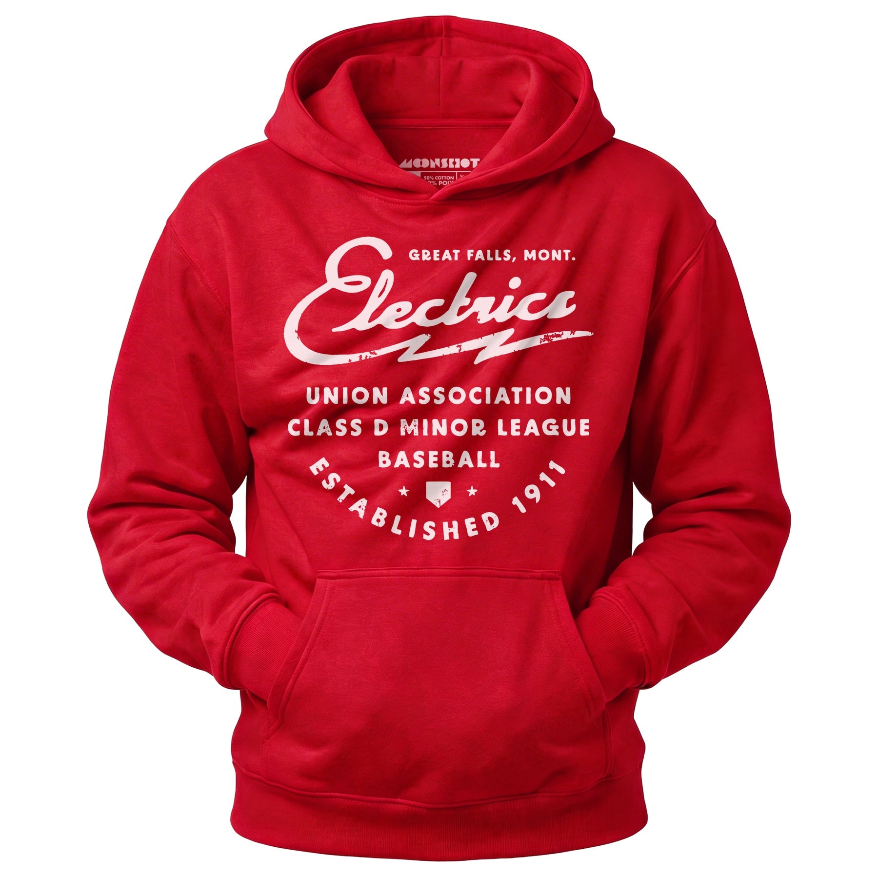Great Falls Electrics - Montana - Vintage Defunct Baseball Teams - Unisex Hoodie