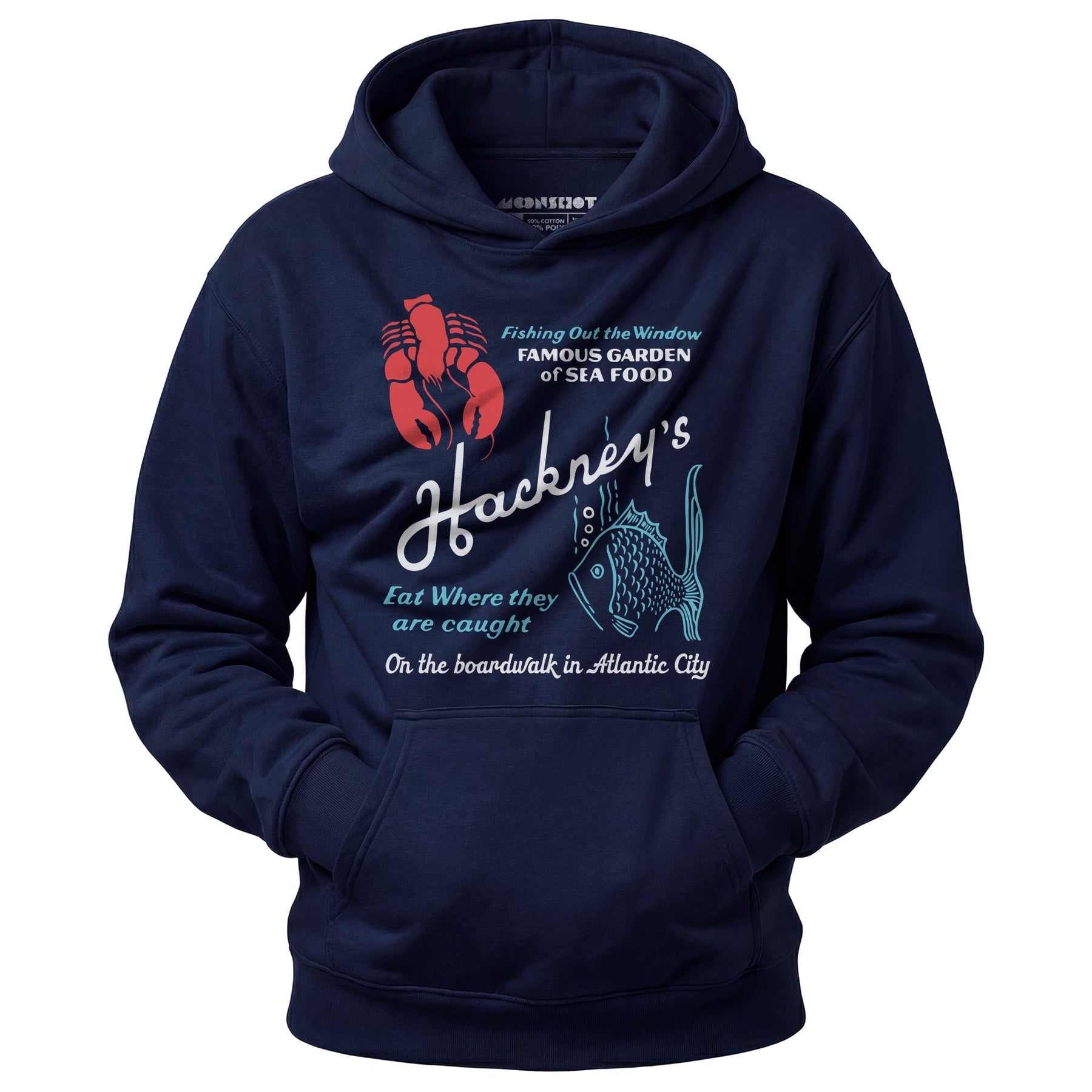 Hackney's - Atlantic City, NJ - Vintage Restaurant - Unisex Hoodie