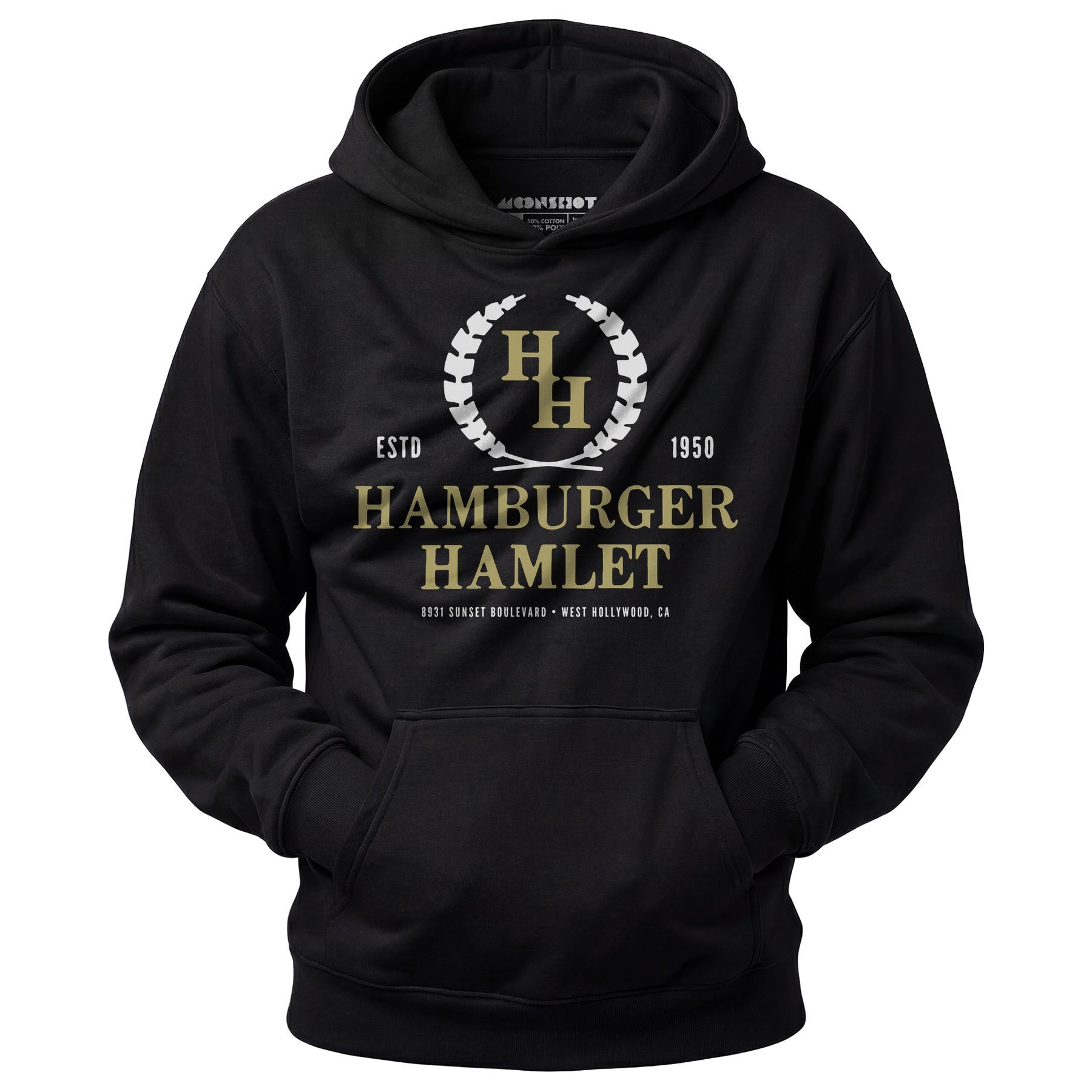 Hamburger Hamlet - West Hollywood, CA - Vintage Restaurant - Unisex Hoodie