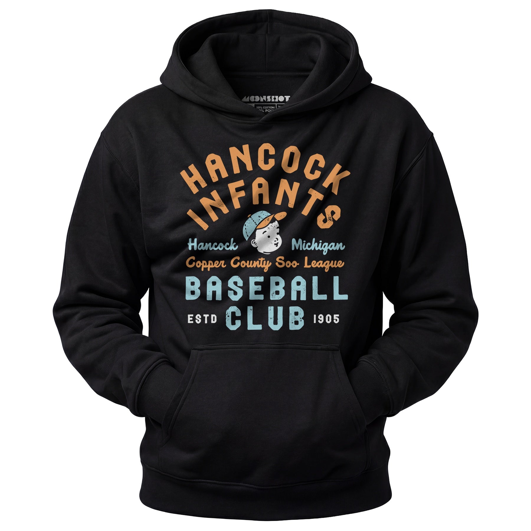 Hancock Infants - Michigan - Vintage Defunct Baseball Teams - Unisex Hoodie