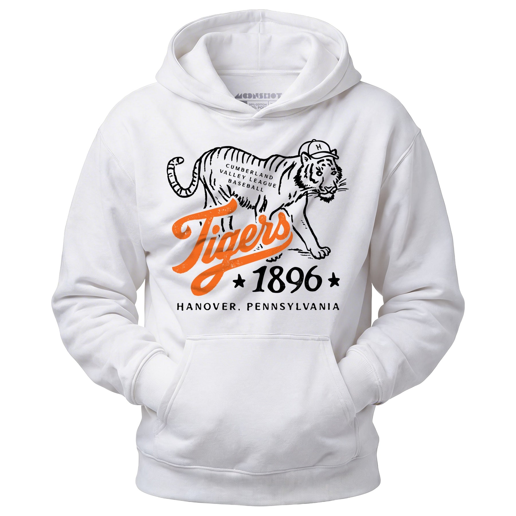 Hanover Tigers - Pennsylvania - Vintage Defunct Baseball Teams - Unisex Hoodie