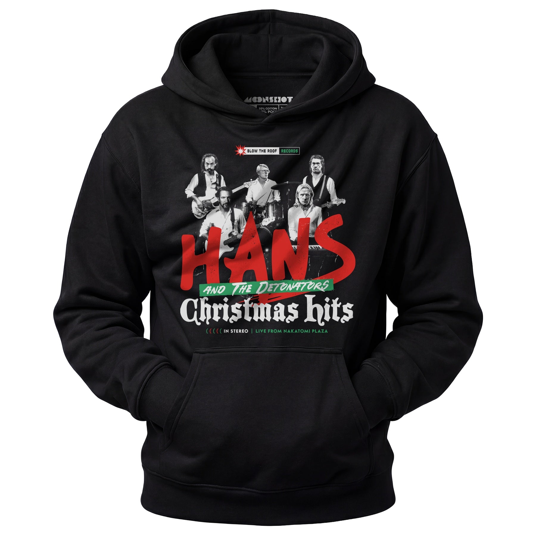 Hans and The Detonators Christmas Hits - Unisex Hoodie