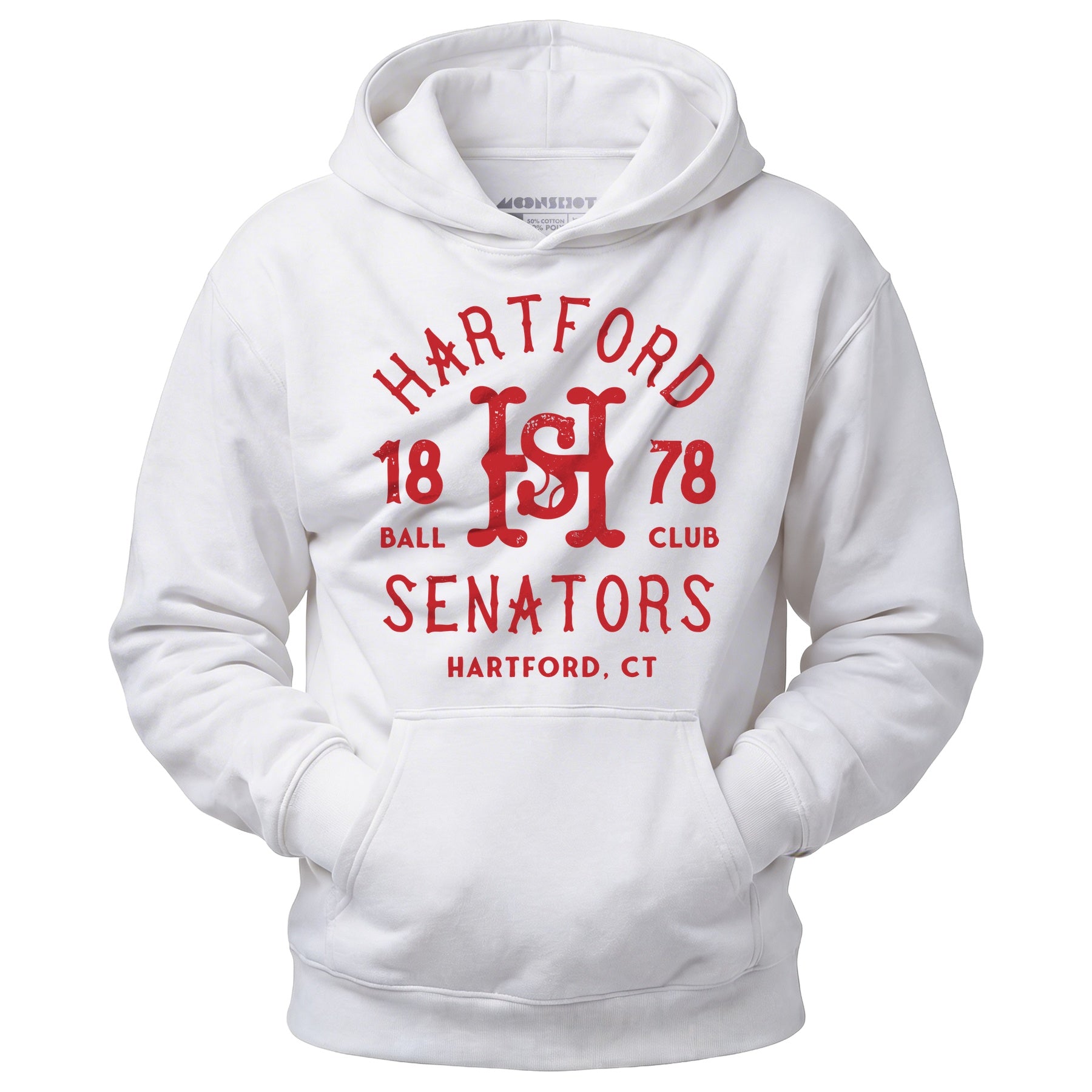 Hartford Senators - Connecticut - Vintage Defunct Baseball Teams - Unisex Hoodie