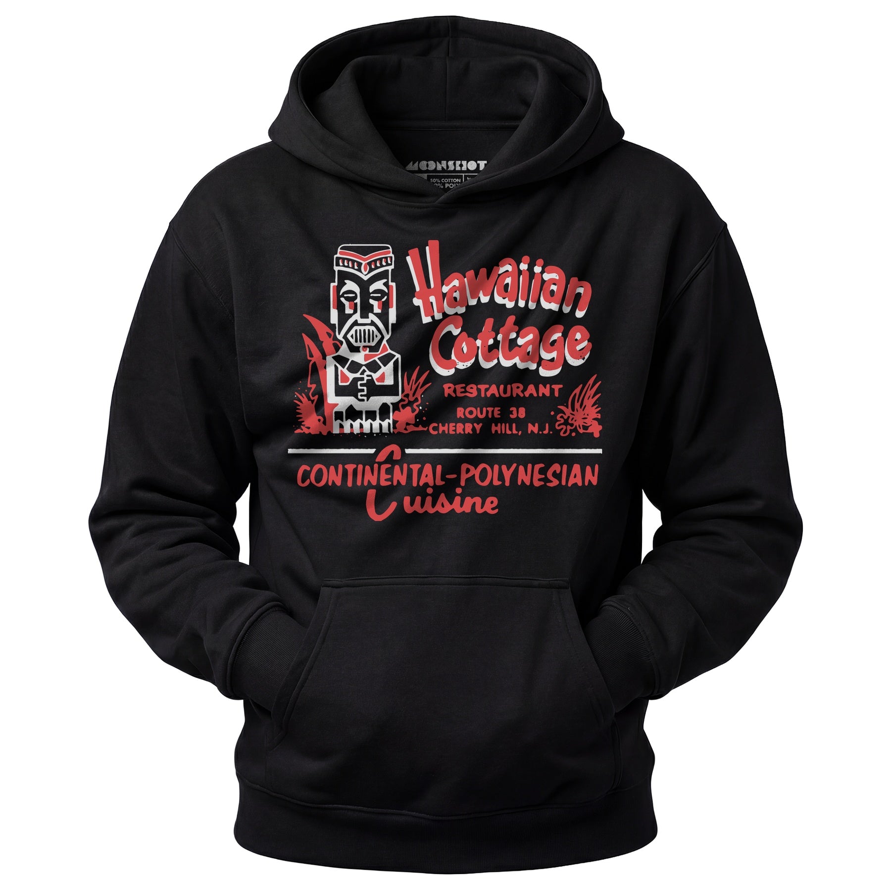 Hawaiian Cottage - Cherry Hill, NJ - Vintage Tiki Bar - Unisex Hoodie