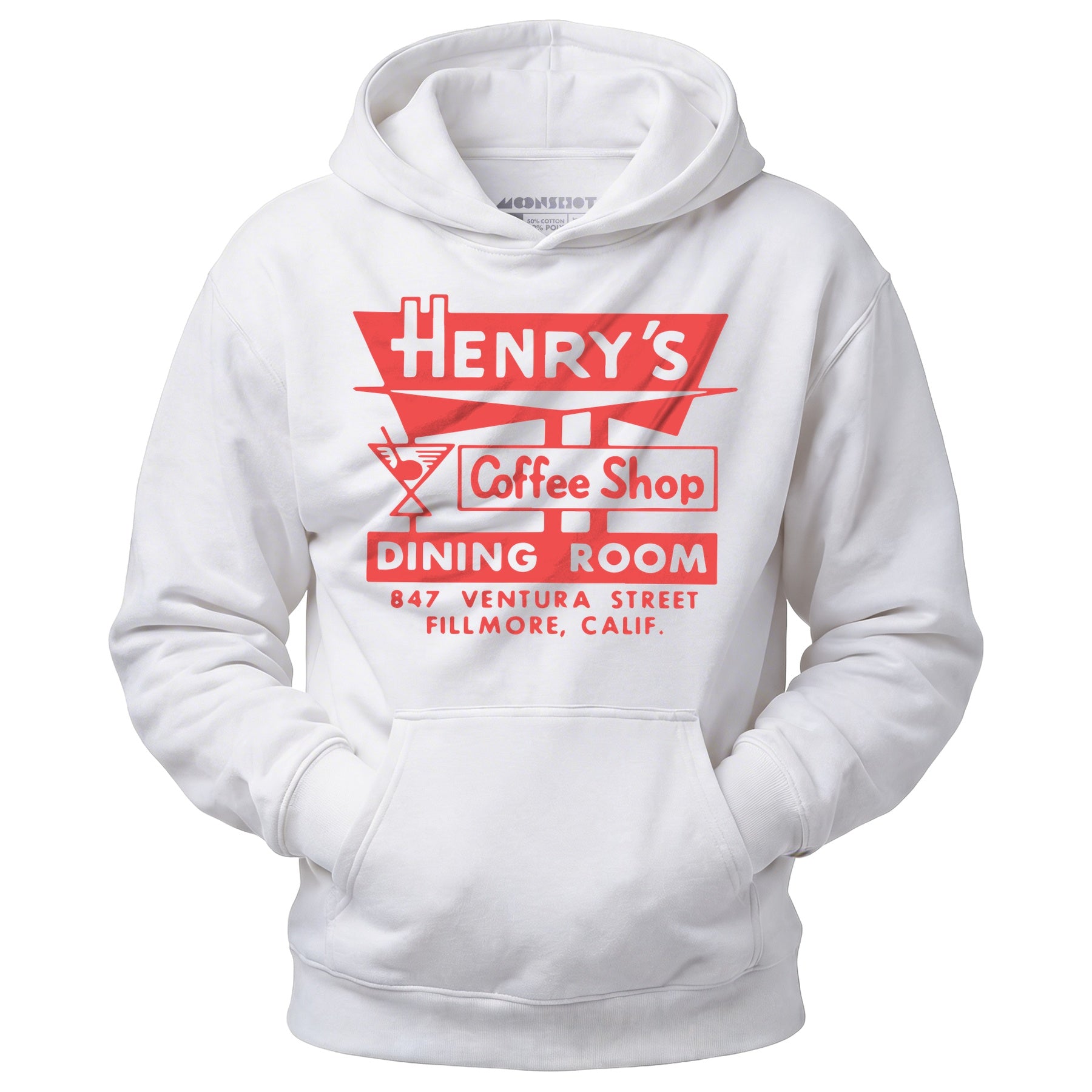 Henry's - Fillmore, CA - Vintage Restaurant - Unisex Hoodie