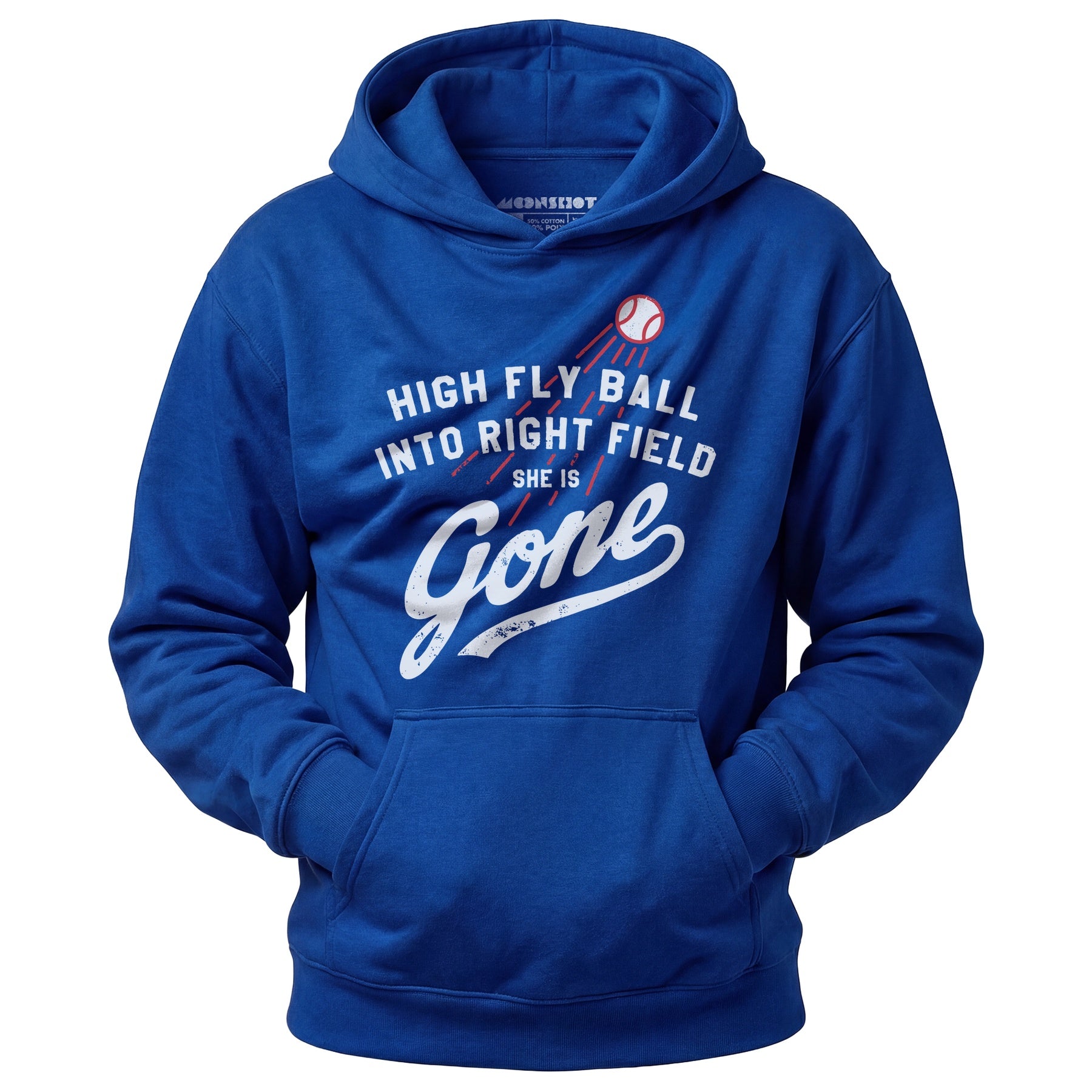 High Fly Ball Into Right Field She is Gone - Unisex Hoodie
