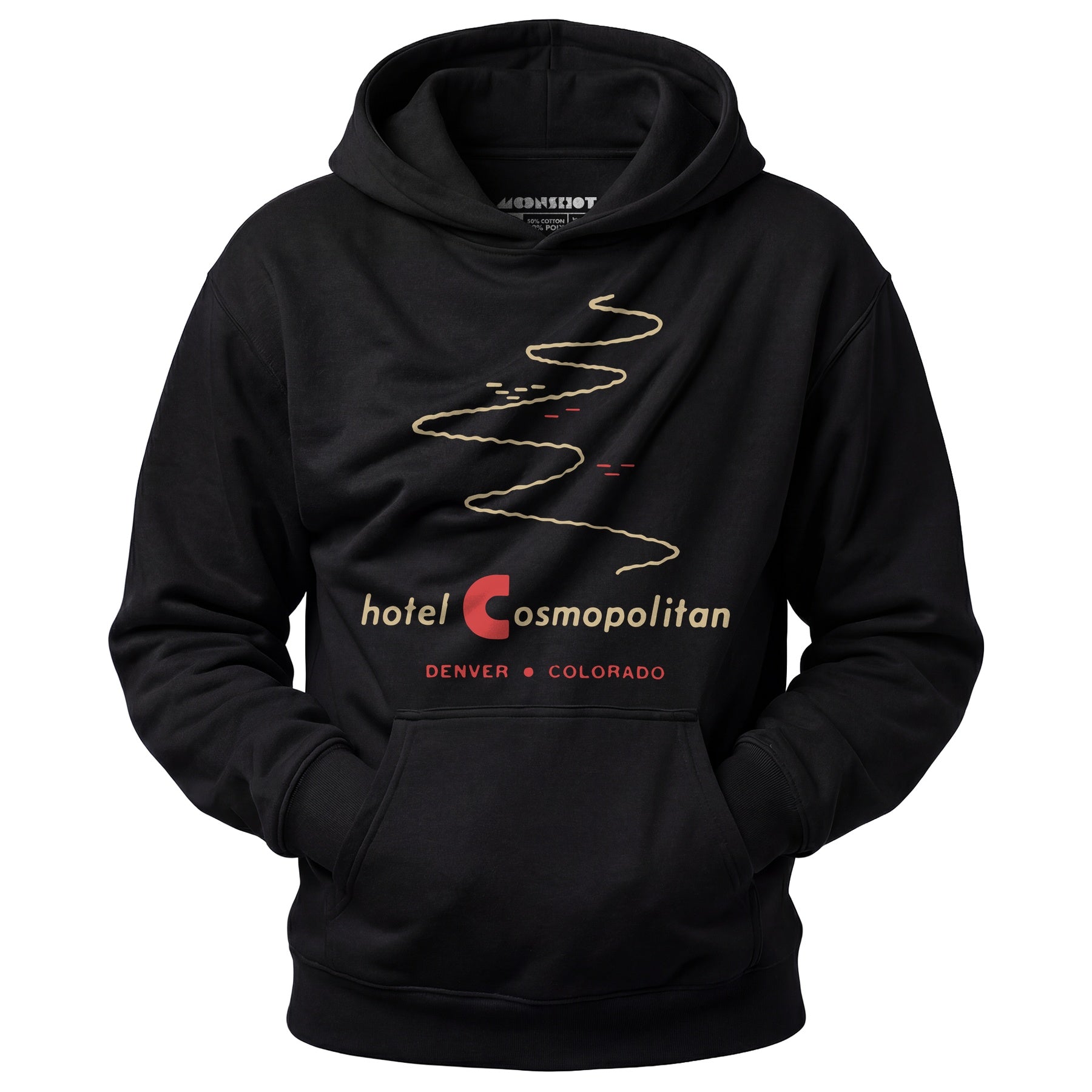 Hotel Cosmopolitan - Denver, CO - Vintage Hotel - Unisex Hoodie