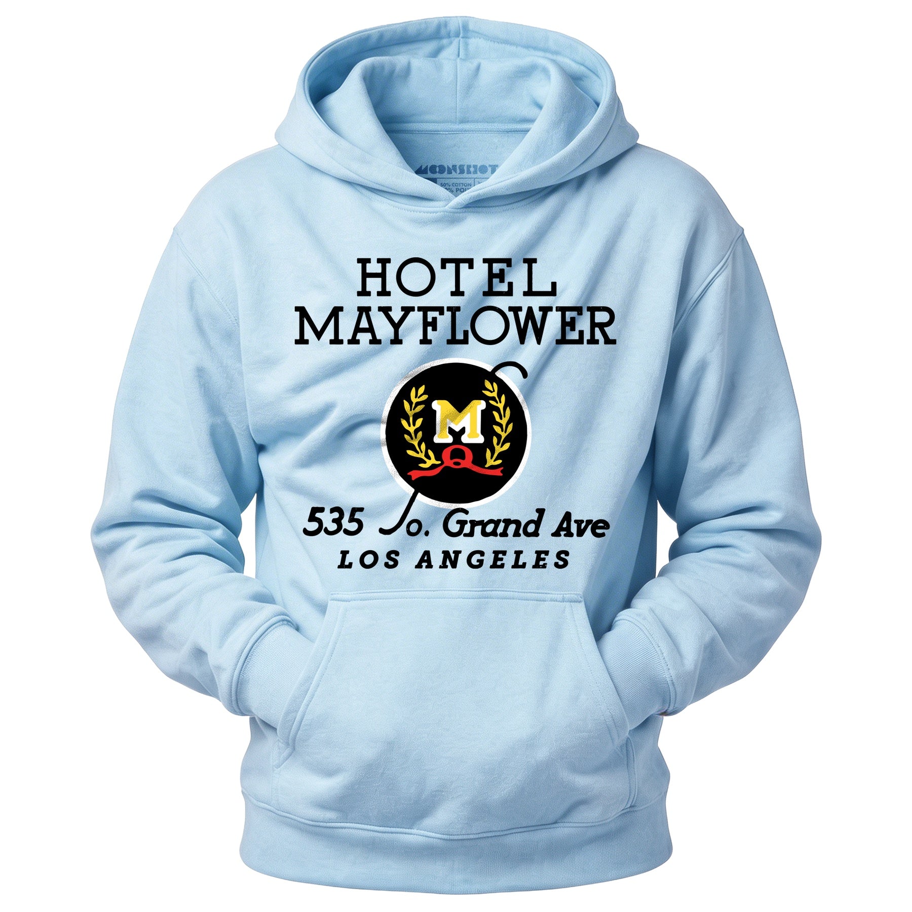 Hotel Mayflower - Los Angeles, CA - Vintage Hotel - Unisex Hoodie