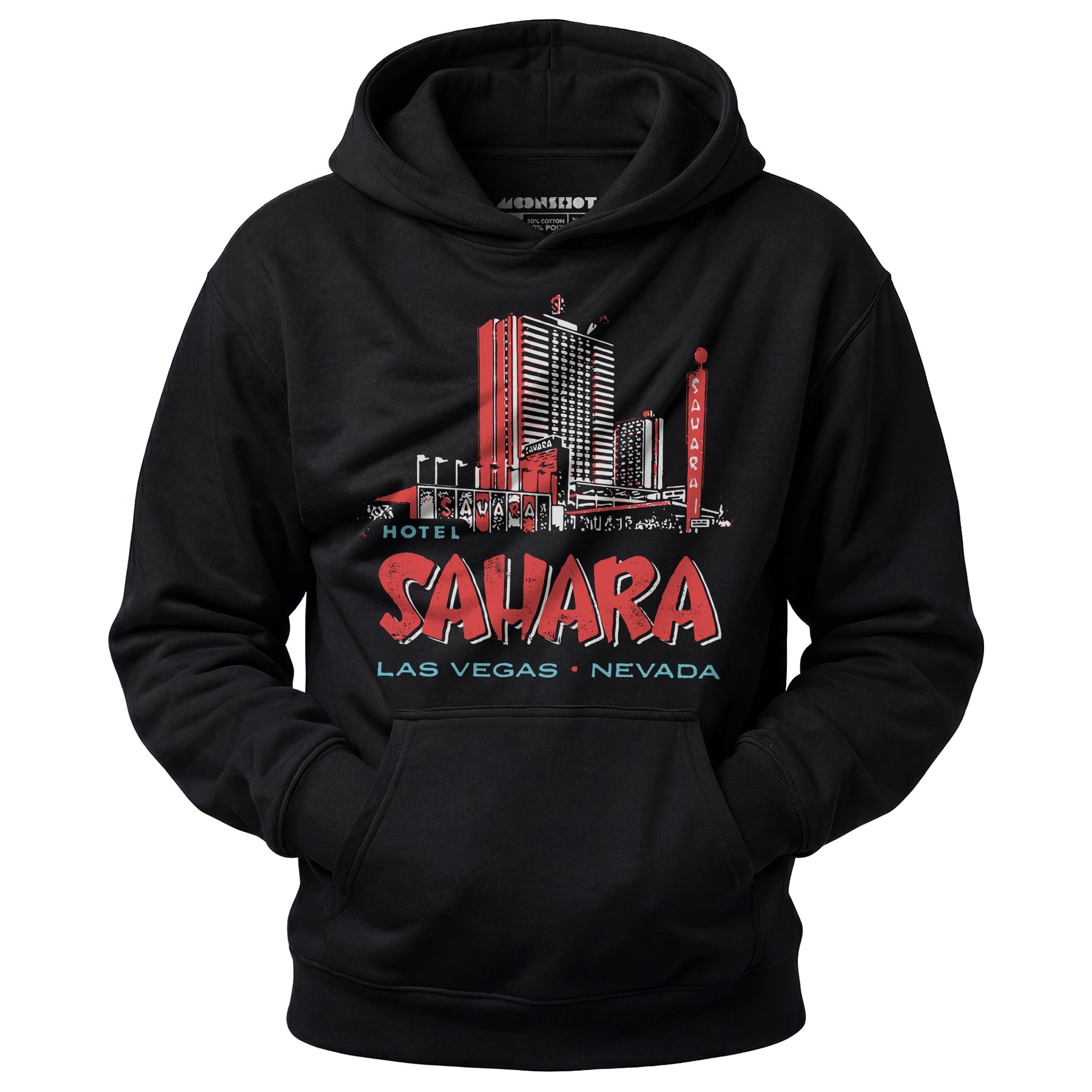 Hotel Sahara Exterior - Vintage Las Vegas - Unisex Hoodie