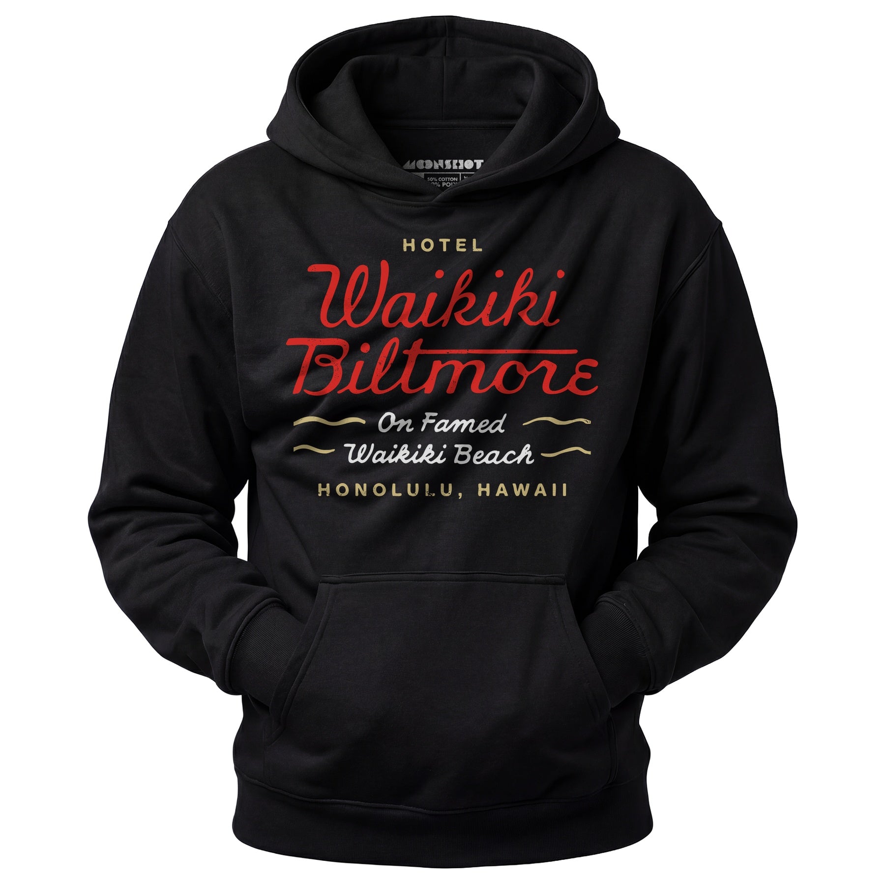 Hotel Waikiki Biltmore - Honolulu, Hawaii - Vintage Hotels - Unisex Hoodie