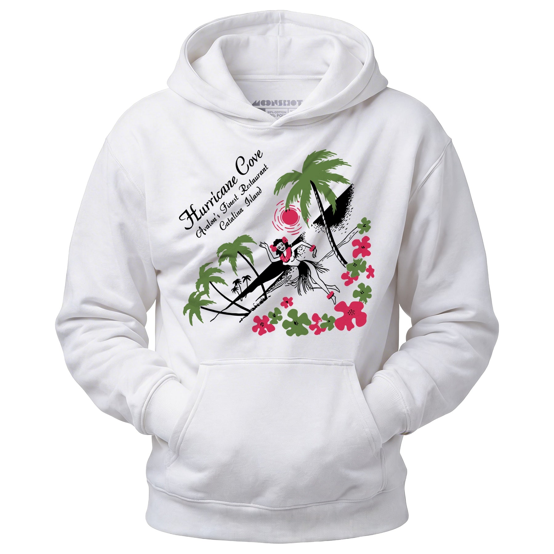 Hurricane Cove - Catalina Island, CA - Vintage Tiki Bar - Unisex Hoodie