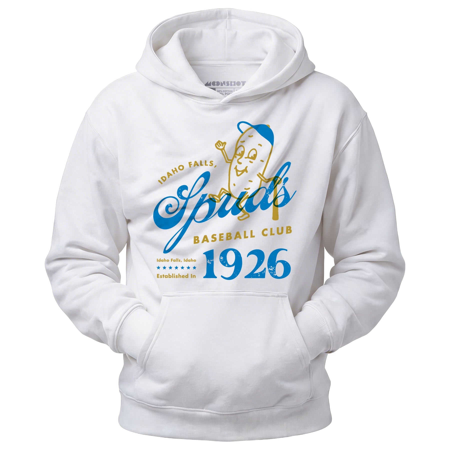 Idaho Falls Spuds - Idaho - Vintage Defunct Baseball Teams - Unisex Hoodie