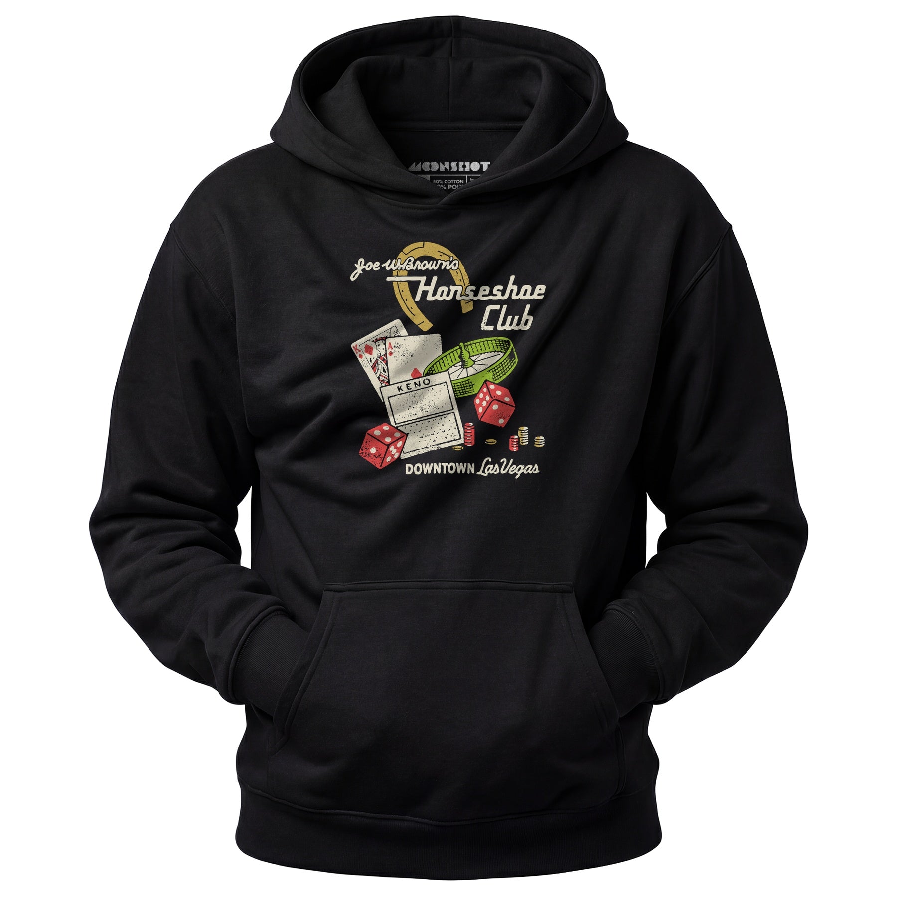 Joe W. Brown's Horseshoe Club - Vintage Las Vegas - Unisex Hoodie