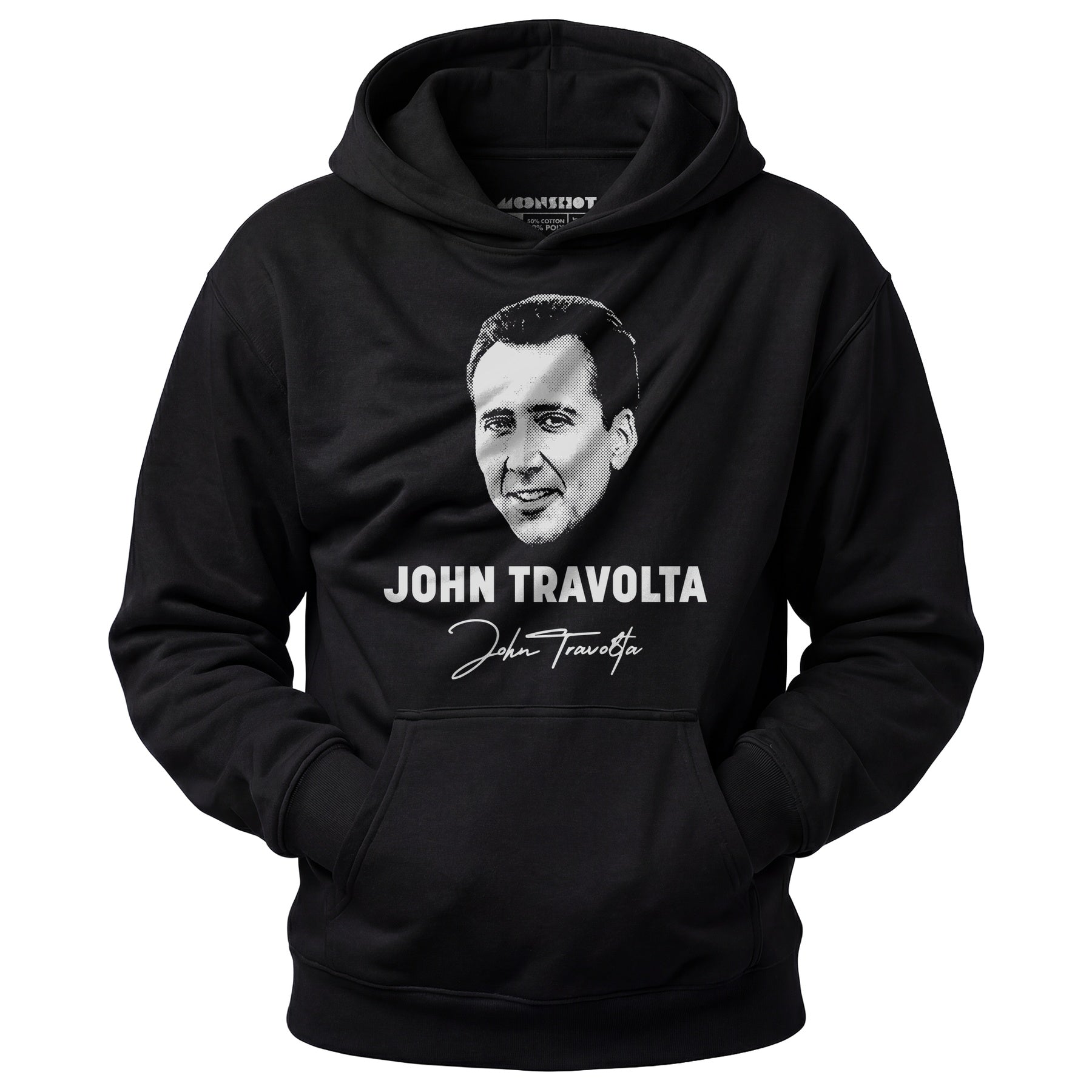John Travolta - Nicolas Cage Face Off Mashup - Unisex Hoodie