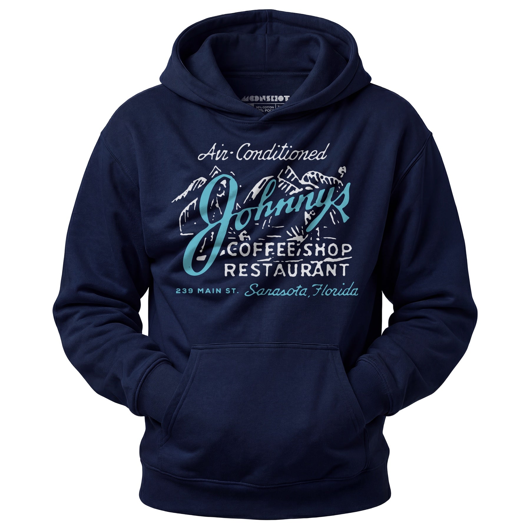 Johnny's - Sarasota, FL - Vintage Restaurant - Unisex Hoodie