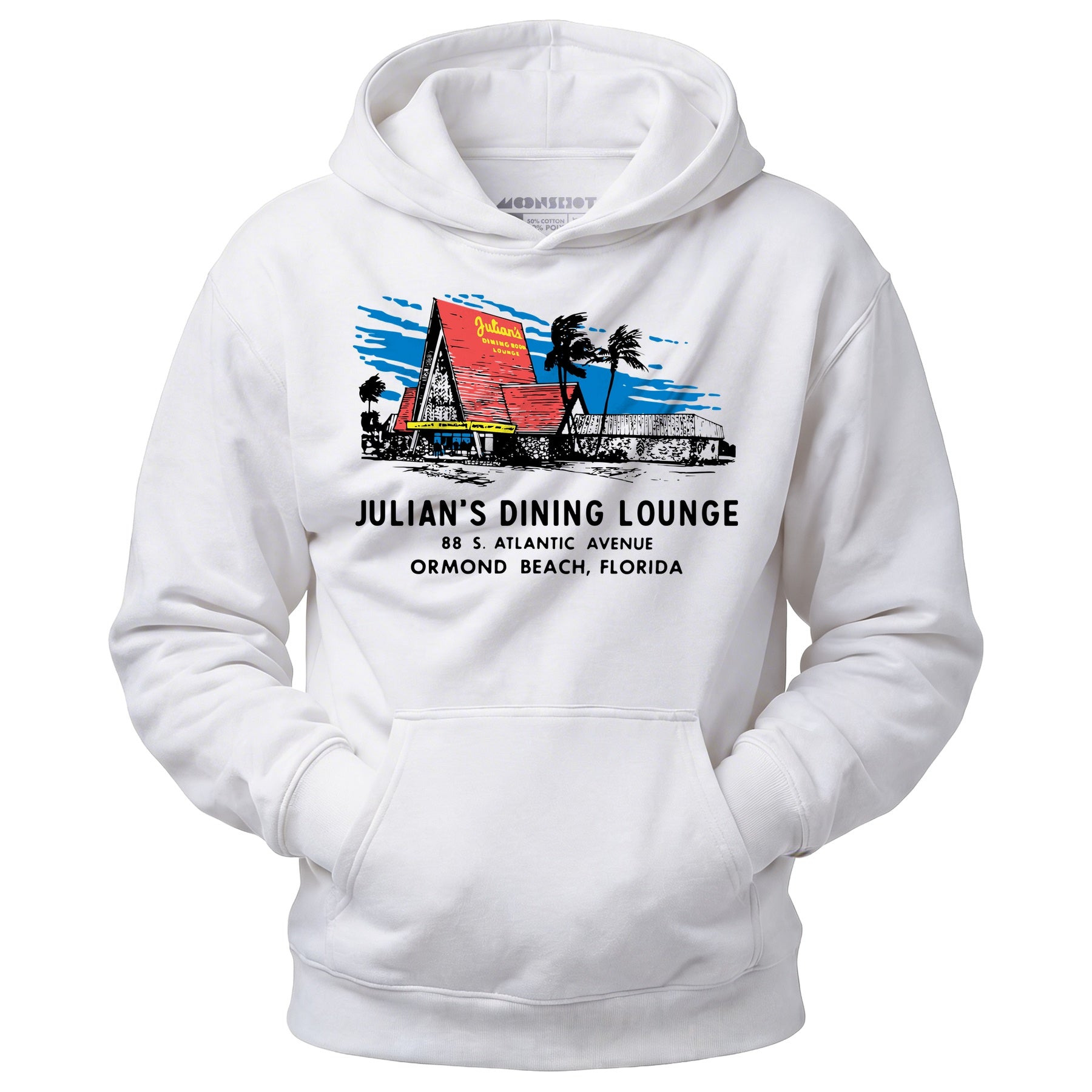 Julian's Dining Lounge - Ormond Beach, FL - Vintage Restaurant - Unisex Hoodie