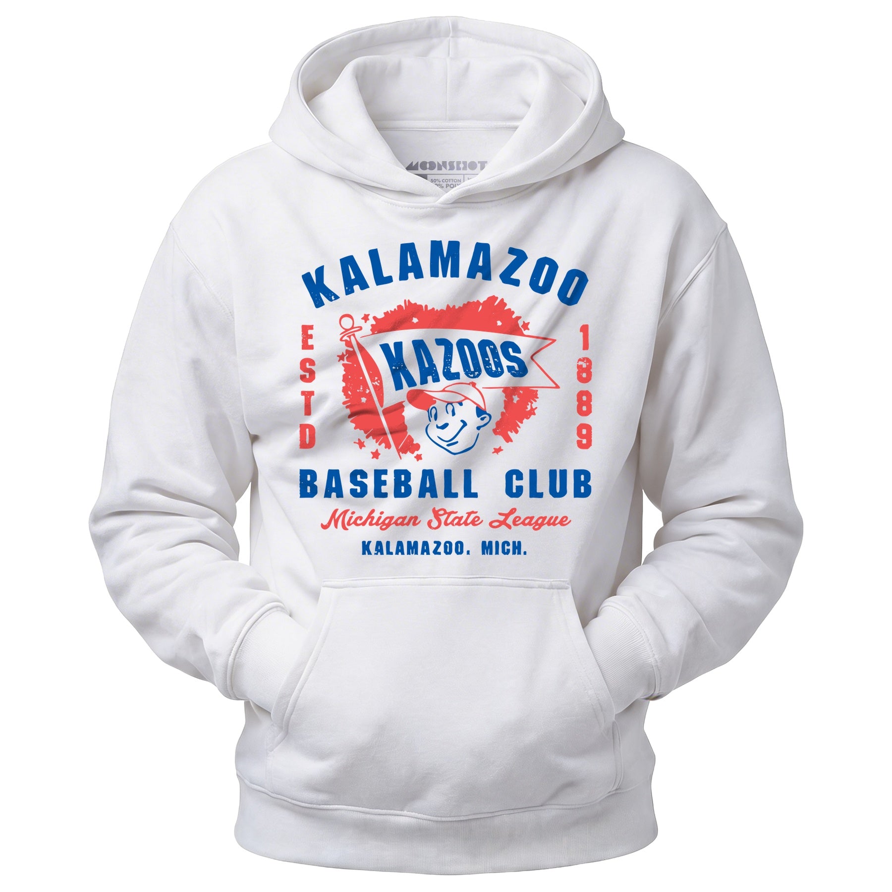 Kalamazoo Kazoos - Michigan - Vintage Defunct Baseball Teams - Unisex Hoodie