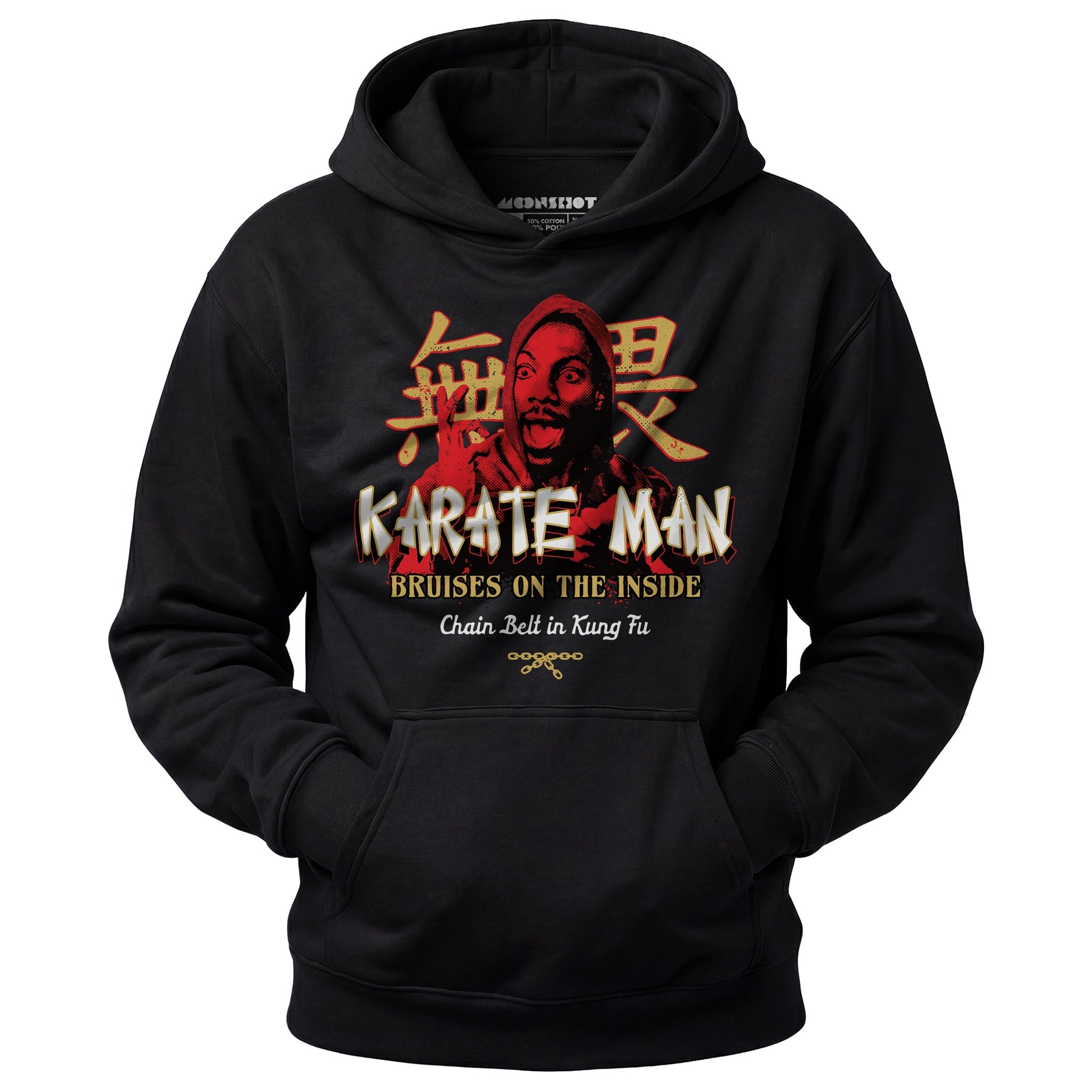 Karate Man - Chain Belt in Kung Fu - Unisex Hoodie